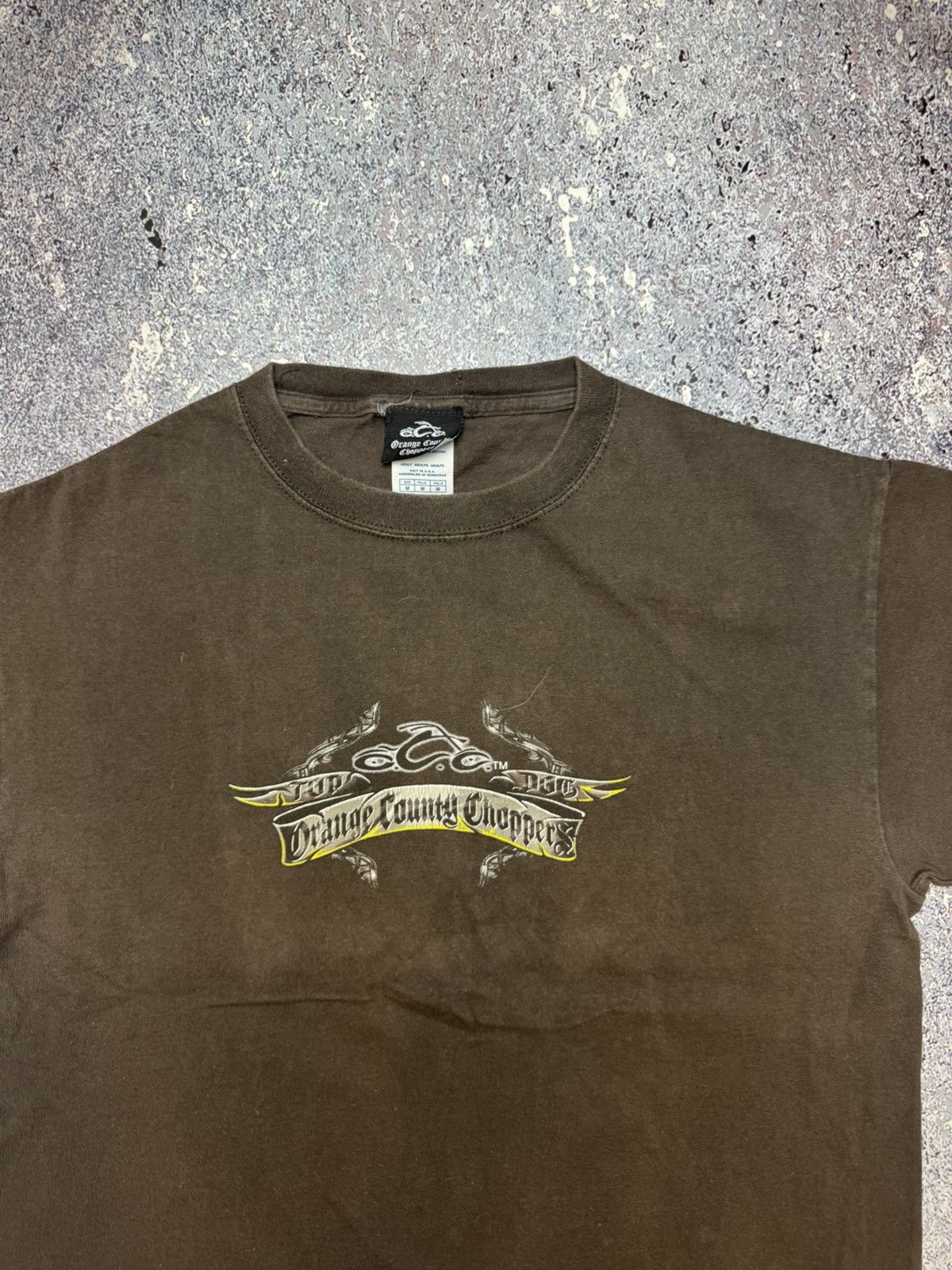 Vintage × West Coast Choppers 💥Y2K VINTAGE ORANGE COUNTY CHOPPERS TEE Size US M / EU 48-50 / 2 - 14 Thumbnail