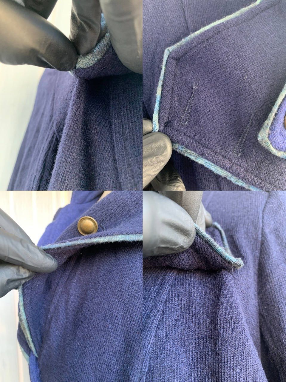 Other Aventures Des Toiles Multicolor Wool Knit Button Blazer Size M / US 6-8 / IT 42-44 - 20 Thumbnail