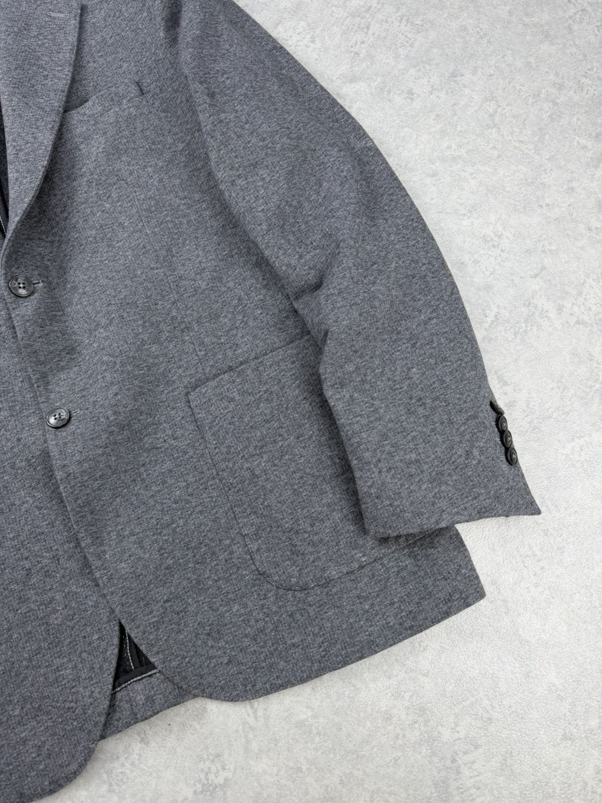Circolo 1901 Circolo 1901 Grey Jersey Blazer Jacket Size 56 Size 46R - 2 Thumbnail