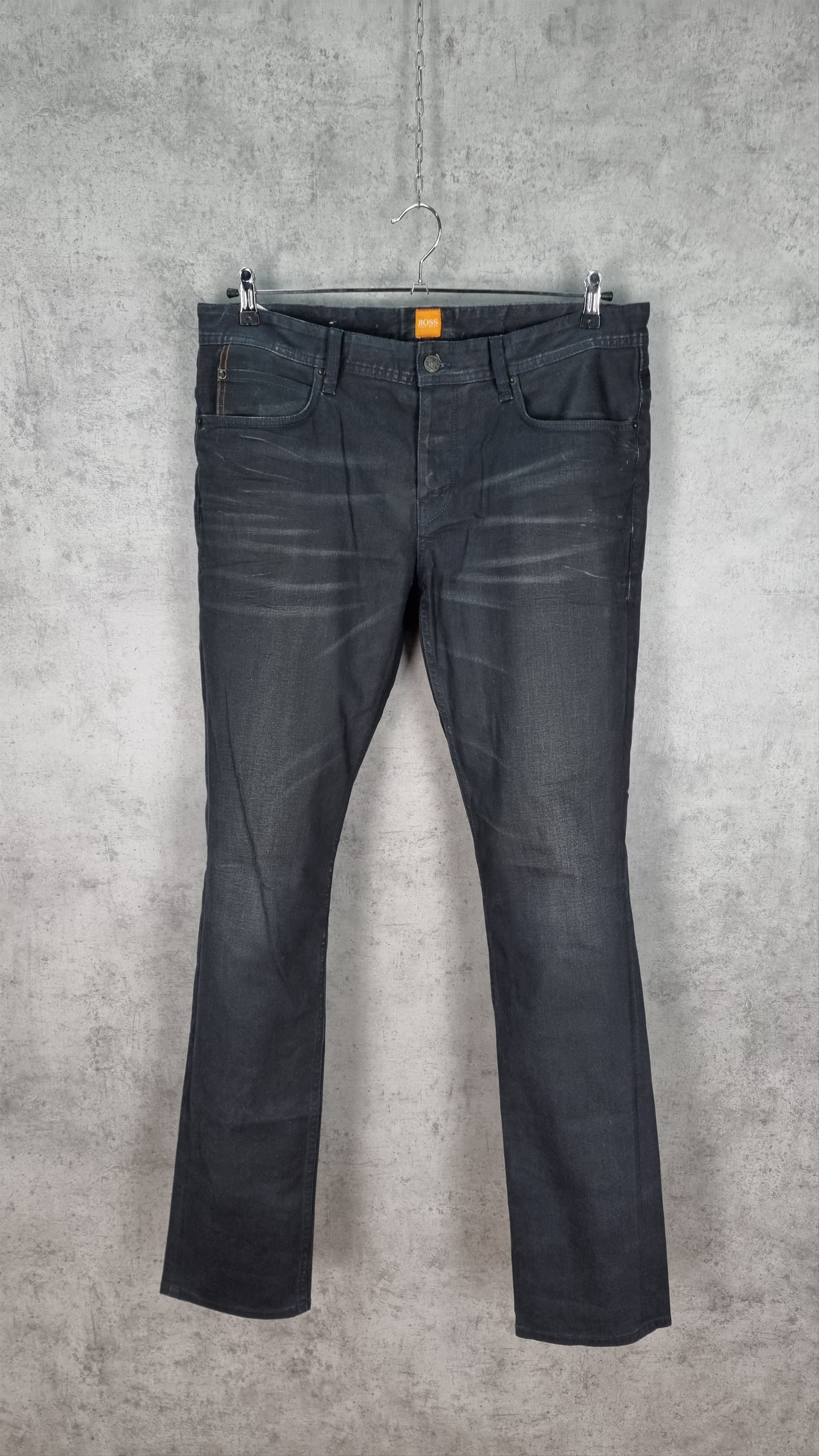 Jeans Clothing Boss Orange 63 Slim Fit Jeans Waxed Boss Orange 63