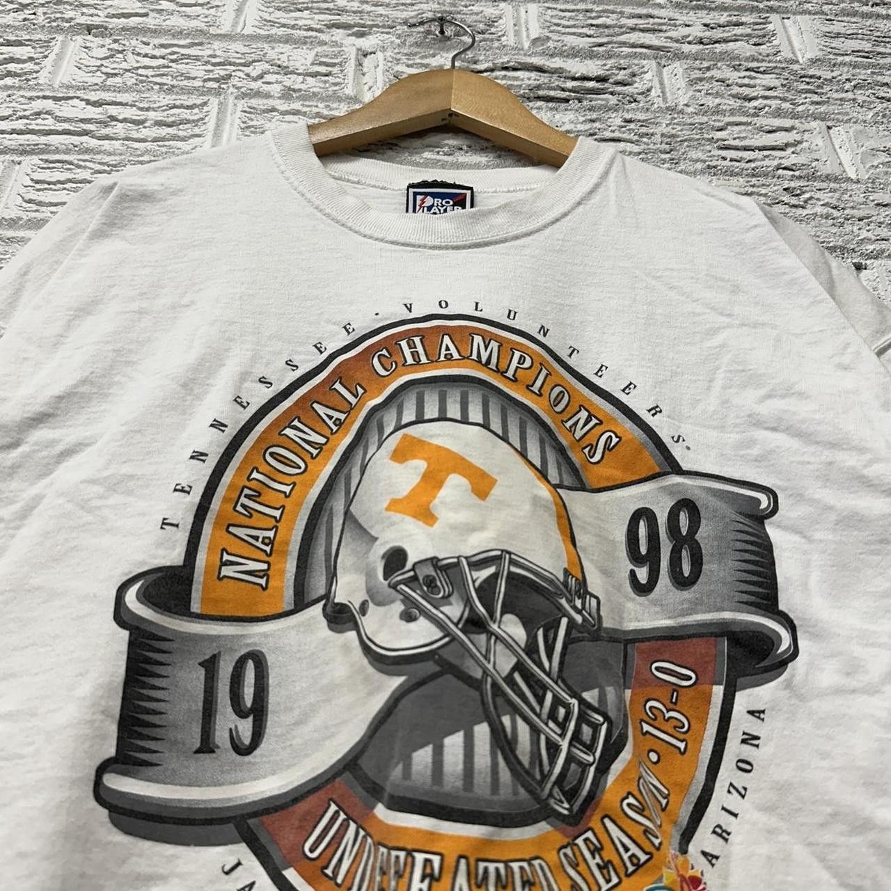 Pro Player Vintage Tennessee Volunteers 1998 Championship Shirt XXL Size US XXL / EU 58 / 5 - 2 Thumbnail