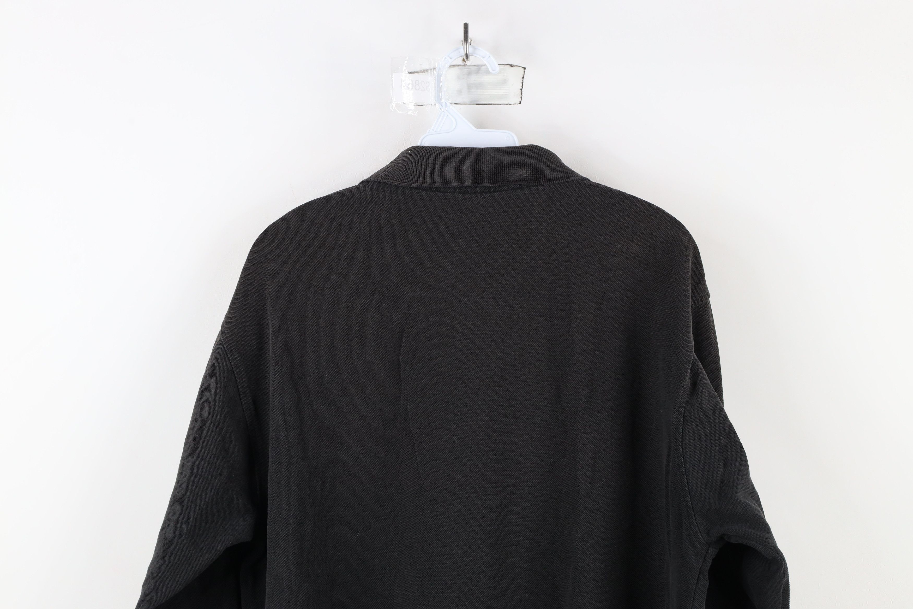 Vintage Vintage 90s Streetwear Heavyweight Long Sleeve Rugby Polo Size US L / EU 52-54 / 3 - 15 Thumbnail