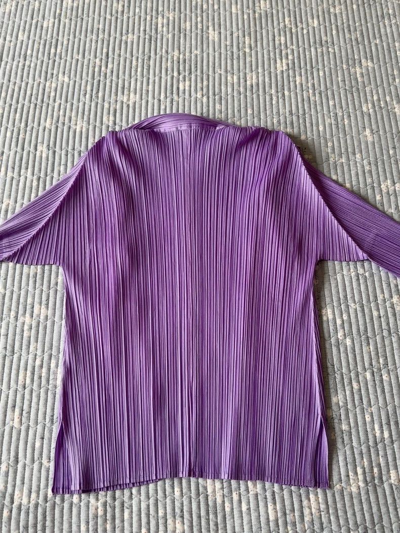 Issey Miyake issey miyake size:3 Purple cardigan Size XXS / US 00 / IT 34 - 6 Thumbnail