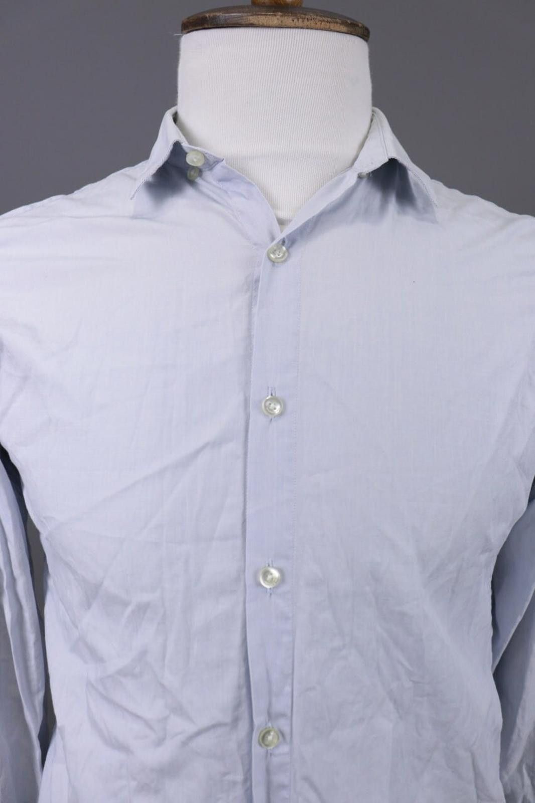 The Kooples The Kooples Adjusted Blue Summer Button Down Shirt Size S Size US S / EU 44-46 / 1 - 4 Thumbnail