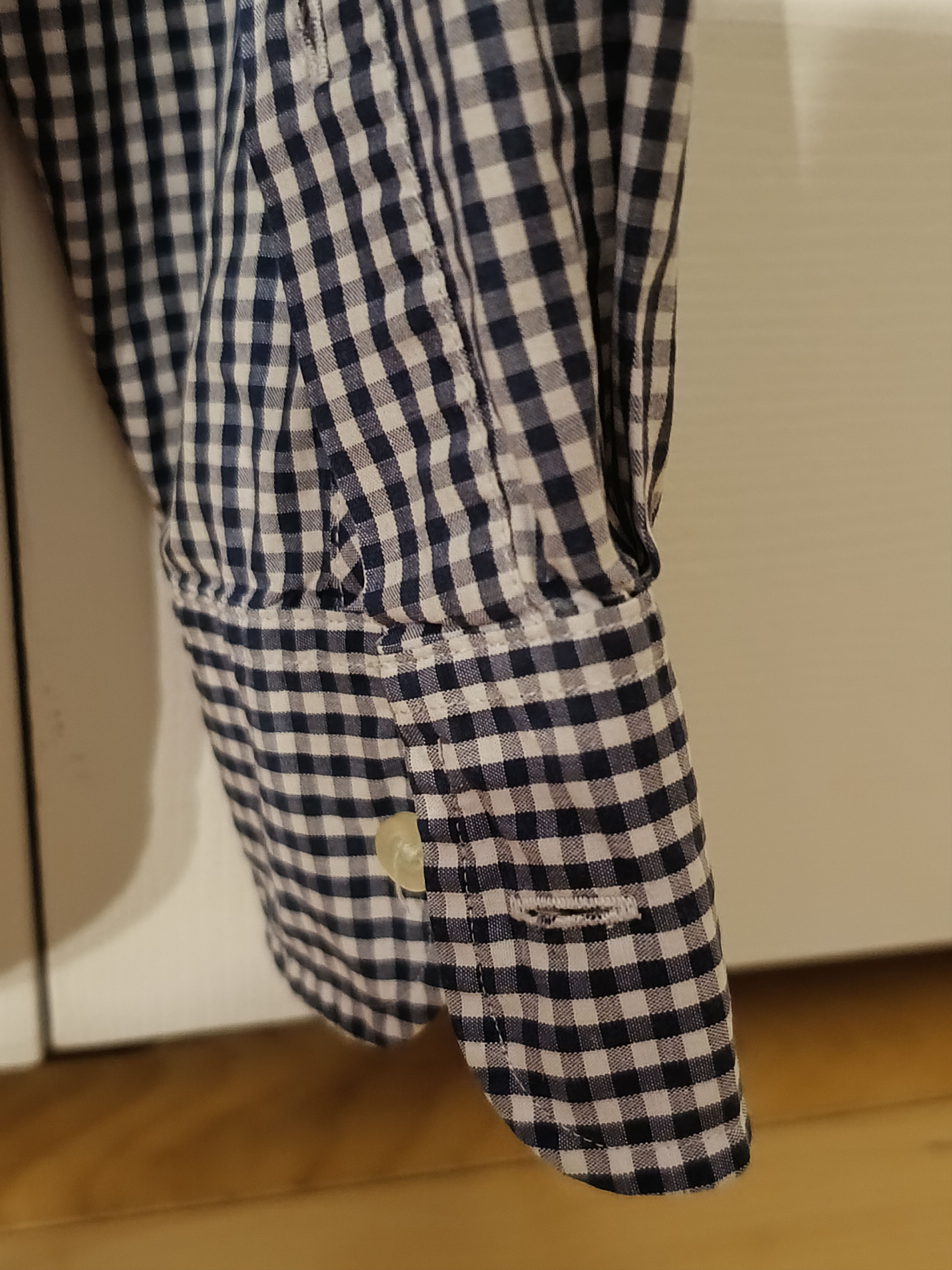 J.Crew J.Crew Tailored Fit Gingham Shirt (Circa 2014) – Slim Fit, M Size US M / EU 48-50 / 2 - 4 Thumbnail