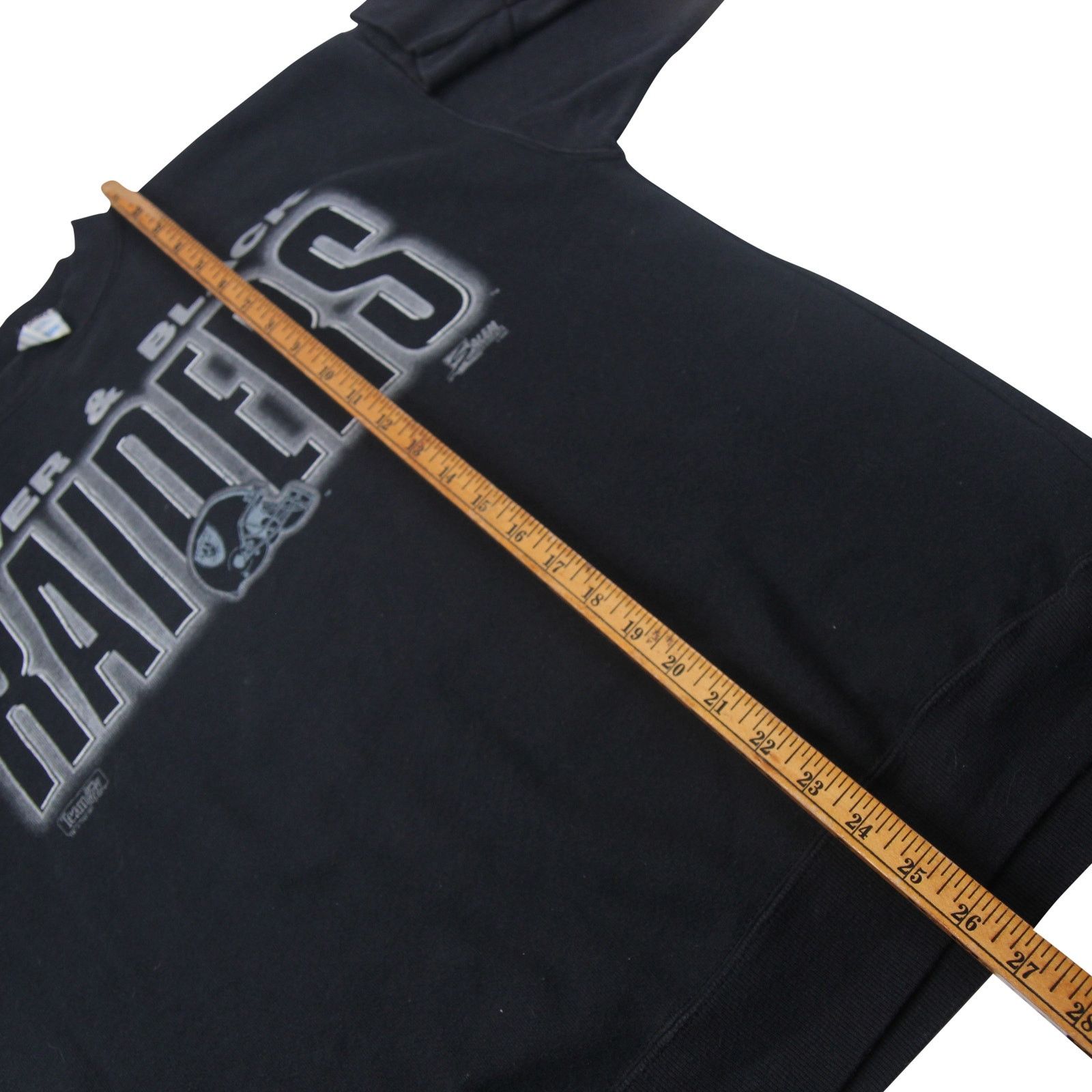 NFL × Salem Sportswear × Vintage Vintage Salem Sportswear NFL Raiders Spellout Sweatshirt Size US L / EU 52-54 / 3 - 7 Thumbnail