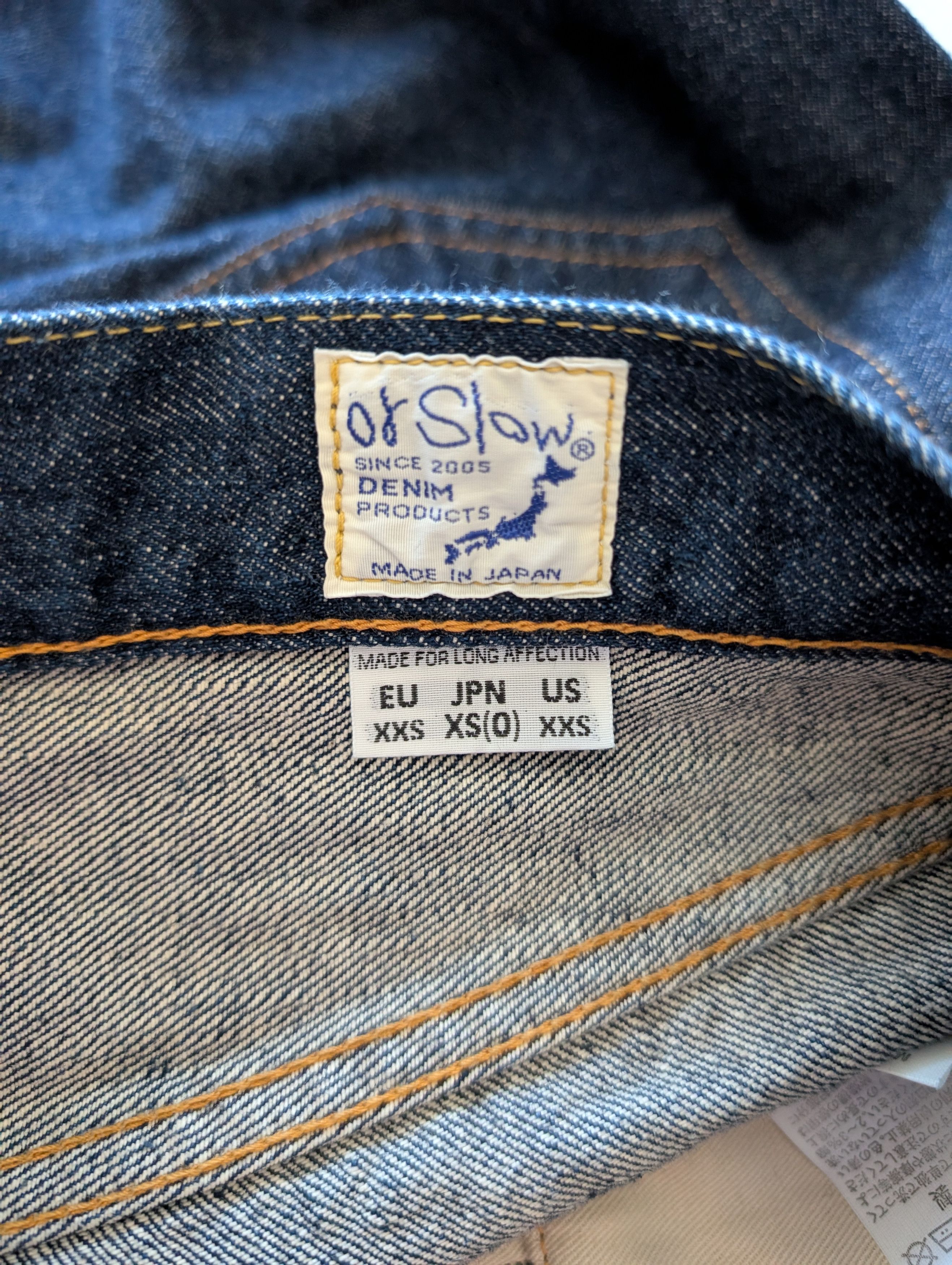 Orslow 107 Ivy Fit Denim - One Wash - Size 0 Size US 28 / EU 44 - 8 Thumbnail