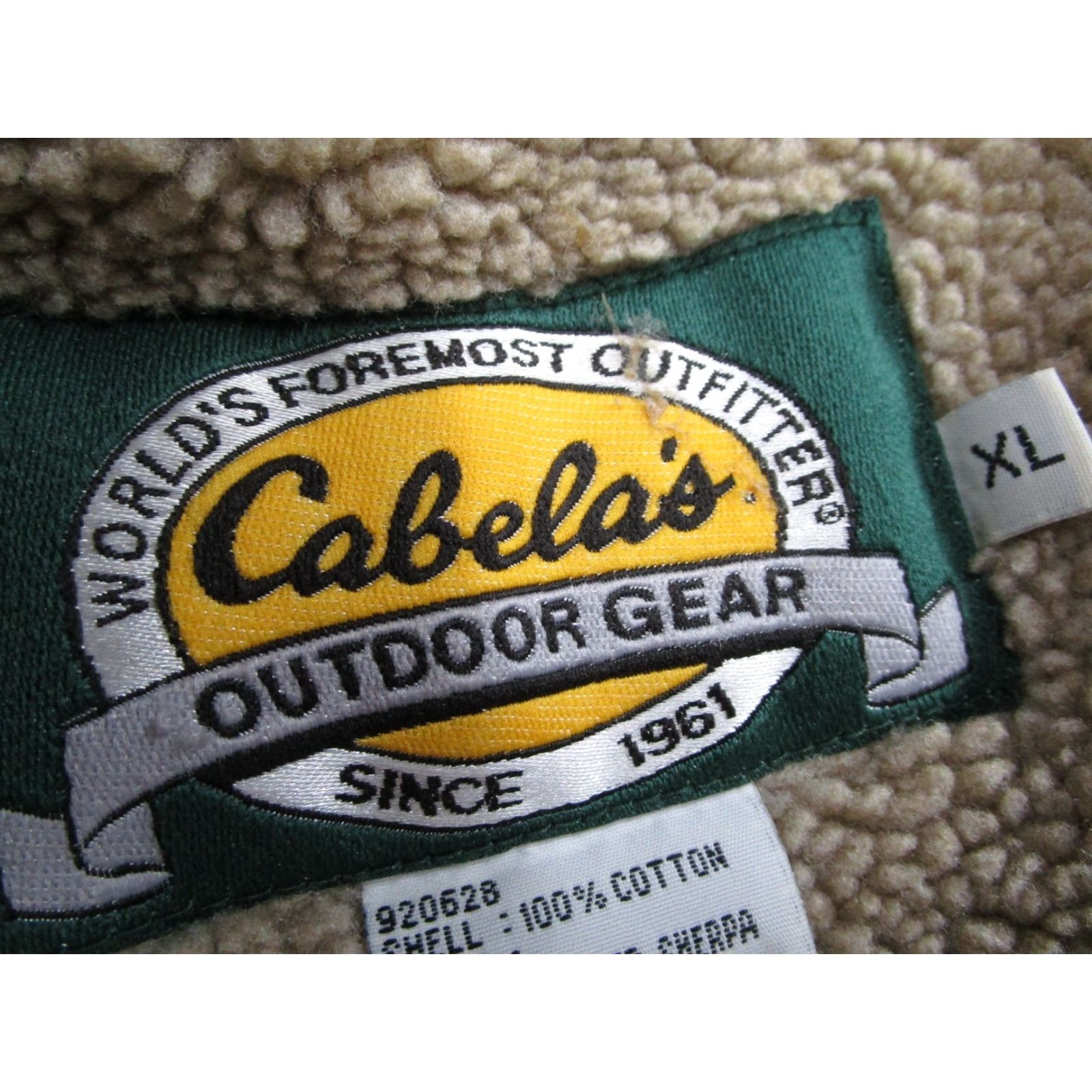 Orvis VINTAGE Orvis Jacket Mens XL Brown Canvas Full Zip Sherpa Lined Chore Work Y2K Size US XL / EU 56 / 4 - 3 Thumbnail