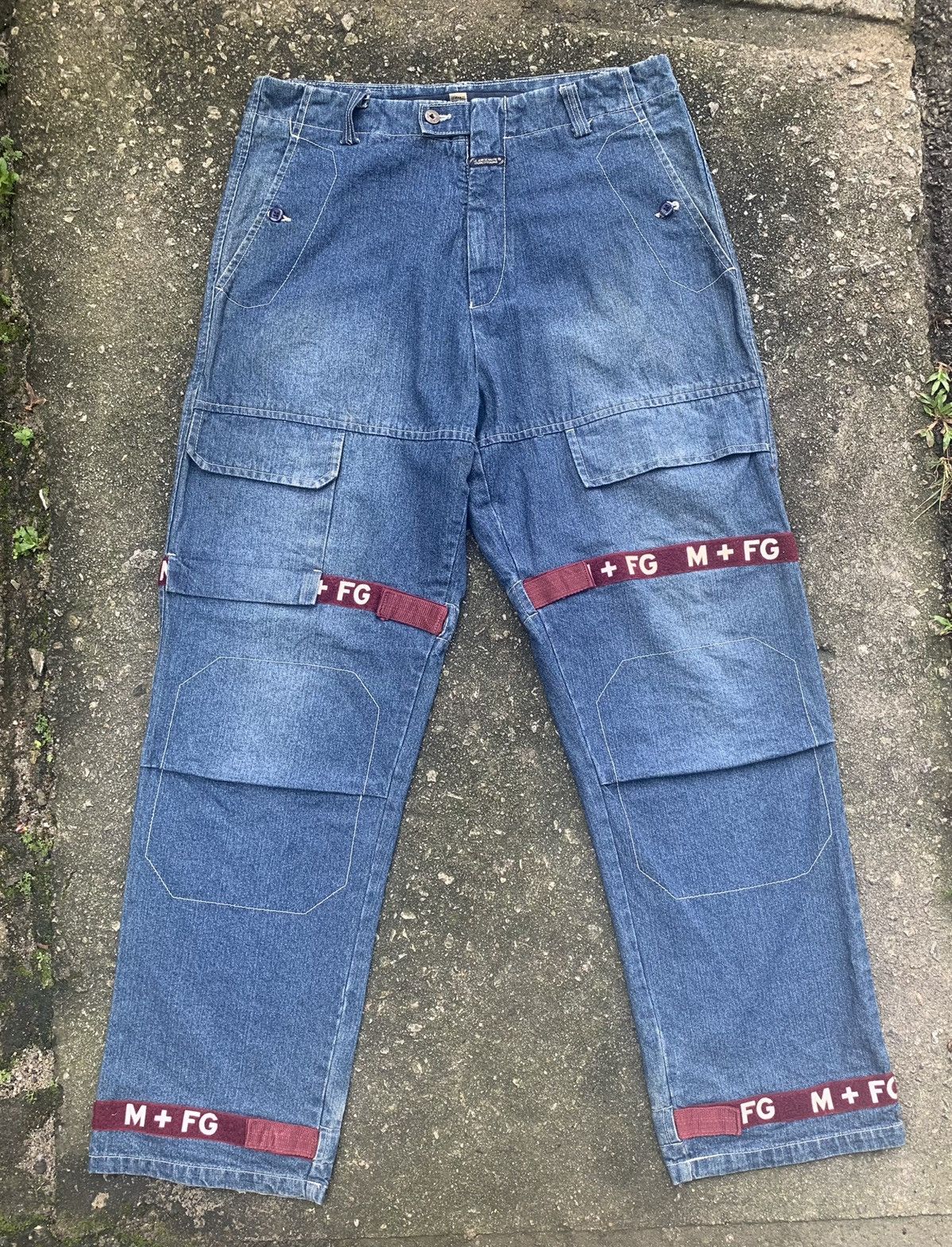 Marithe + Francois Girbaud Le Jean De Marithe Francois Girbaud Reconstructed Pant Size US 35 - 2 Thumbnail