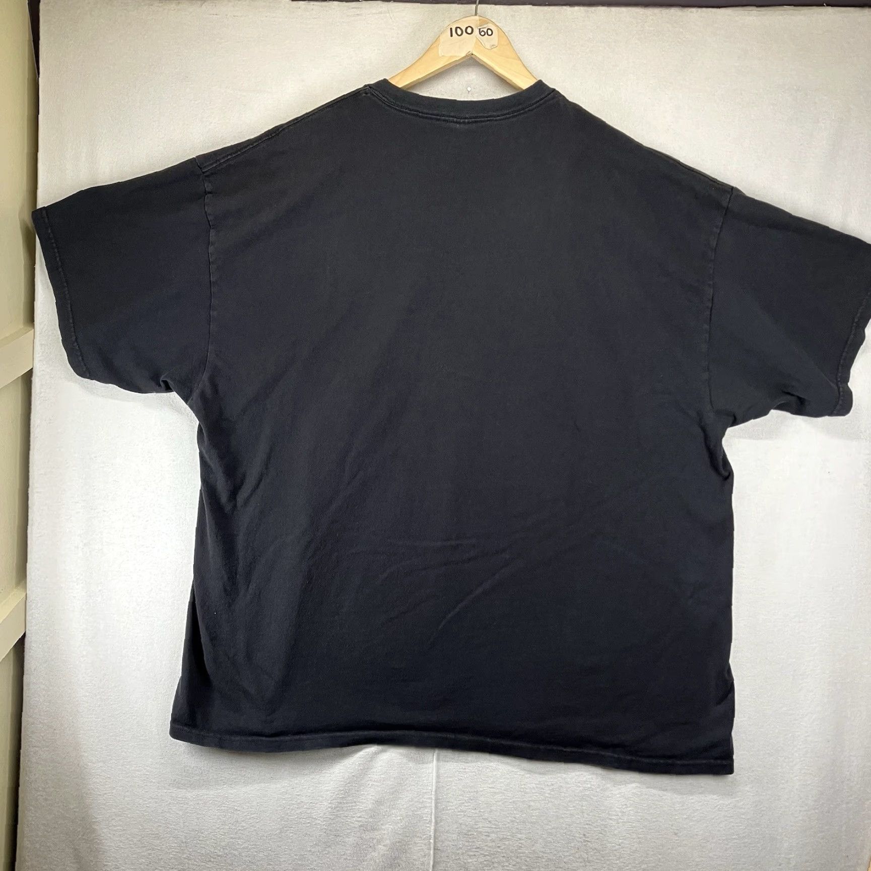 Delta Popeye T Shirt Mens 3XL Faded Black y2k MMA Theme Armed Loaded 2011 Size US XXL / EU 58 / 5 - 2 Thumbnail