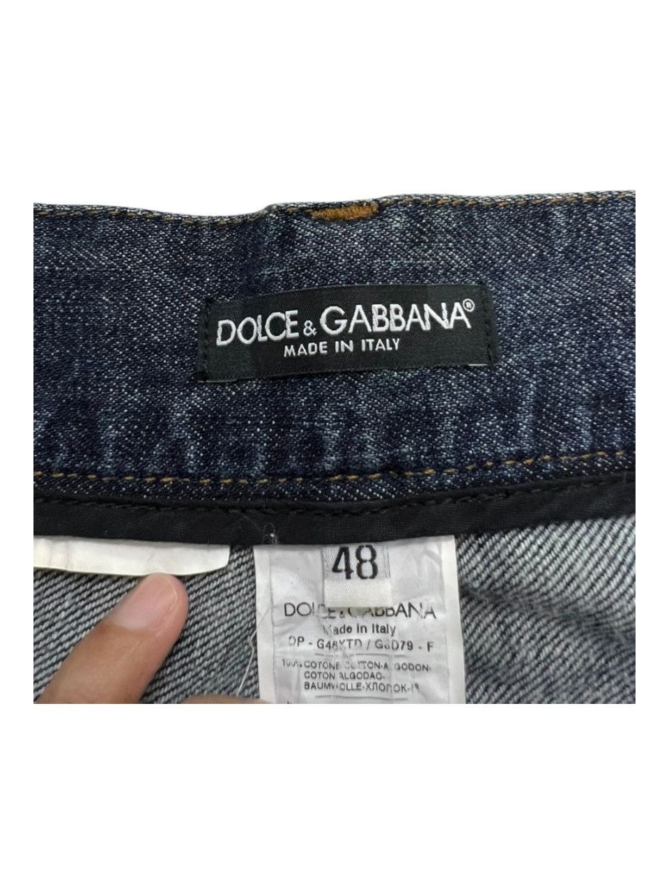 Dolce & Gabbana Dolce & Gabbana Distressed Denim Jeans Size US 34 / EU 50 - 14 Thumbnail