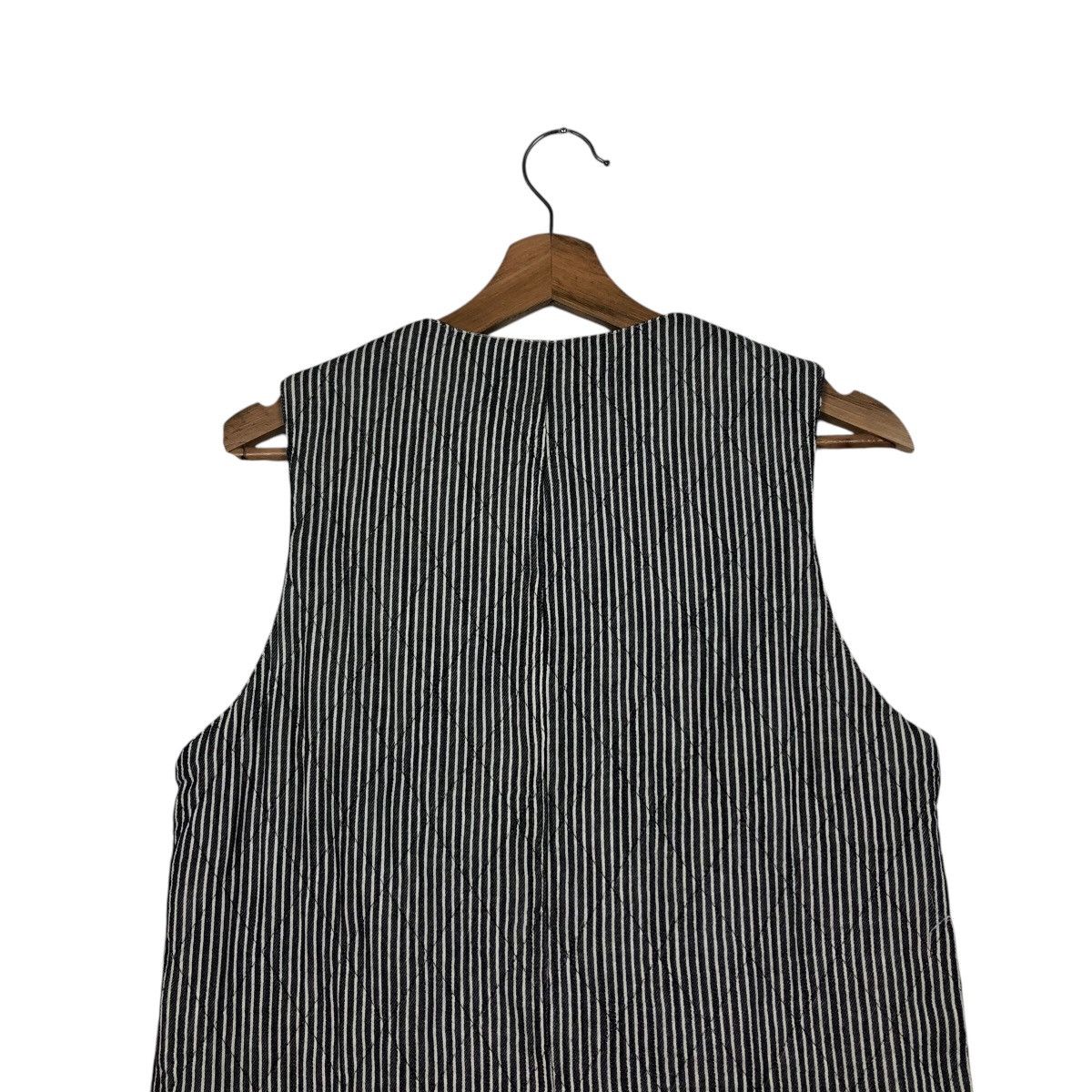 Japanese Brand 📌Vintage Hickory Chore Vest Jacket Daily Taste Kapital Size US M / EU 48-50 / 2 - 10 Thumbnail