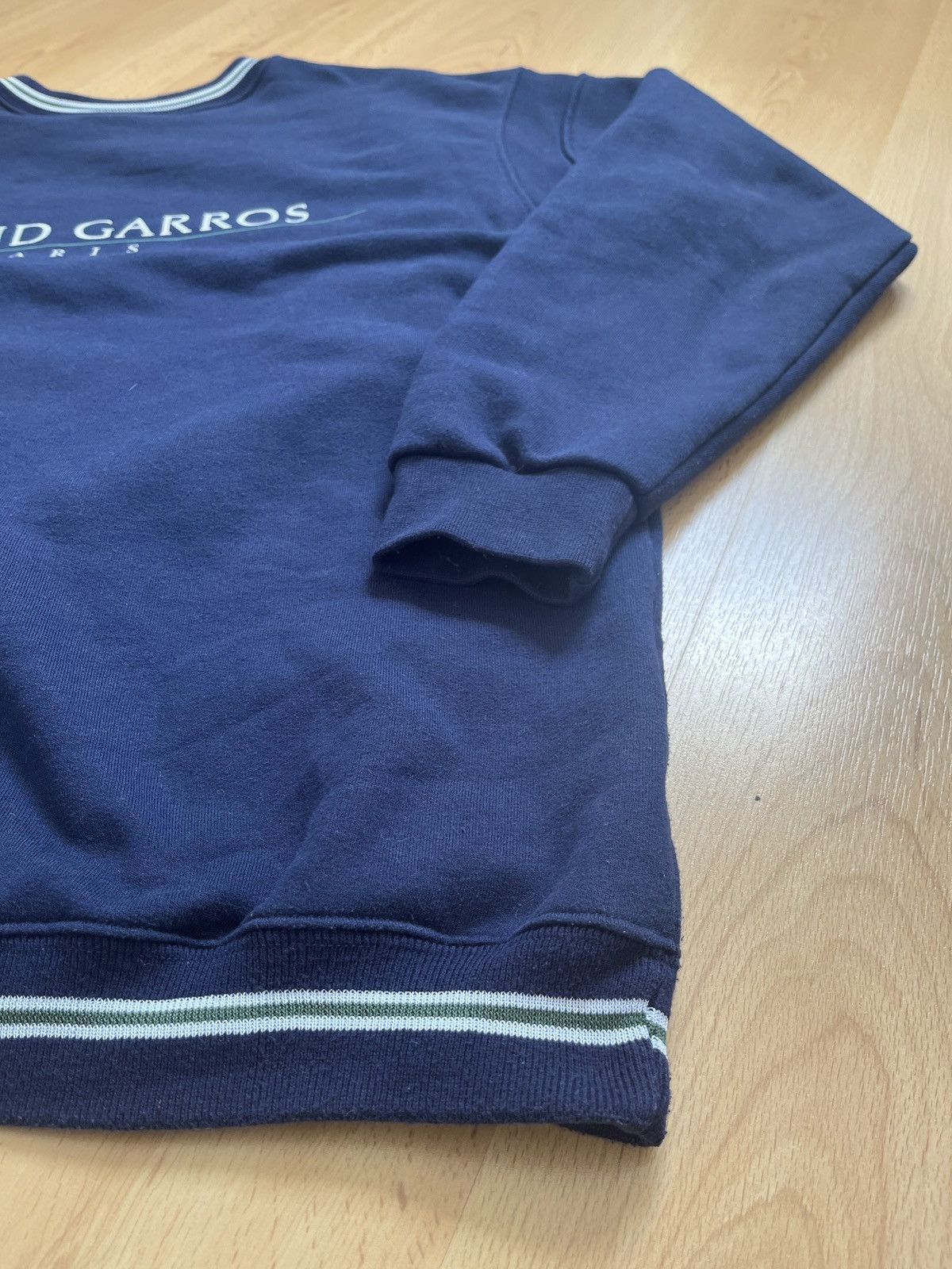 Other Roland Garros navy blue vintage sweatshirt Size US XL / EU 56 / 4 - 4 Thumbnail
