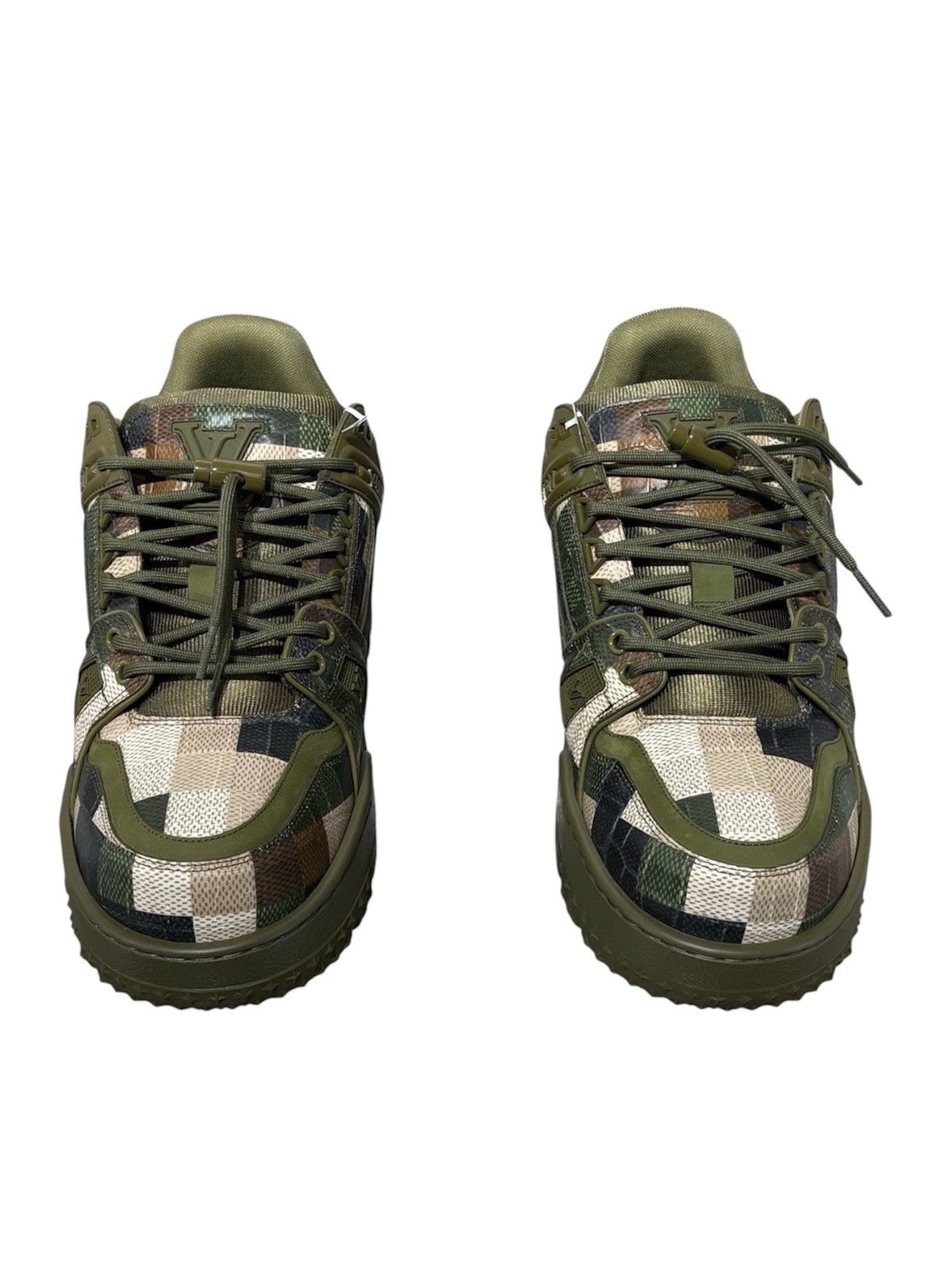 Louis Vuitton Louis Vuitton 8.5 Maxi Damoflage Damier Sneakers Trainer Size US 8.5 / EU 41-42 - 2 Thumbnail