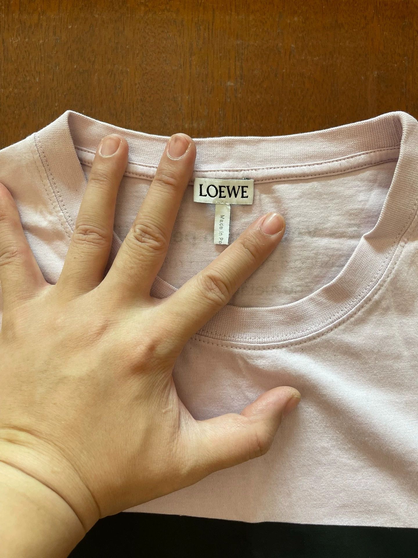 Loewe LOEWE New Vase Pattern Light Pink Short Sleeve Tee Size US XS / EU 42 / 0 - 2 Thumbnail