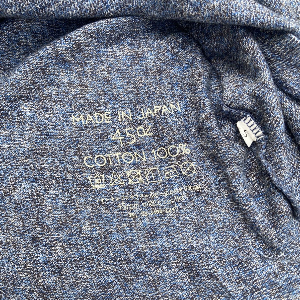 45rpm × Japanese Brand 45Rpm Long Sleeve T-Shirt Knit Size L / US 10 / IT 46 - 6 Thumbnail