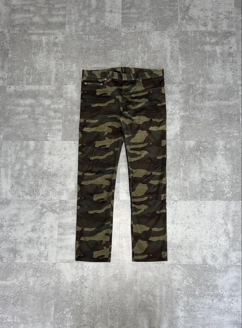 Dior Dior Homme W32 Camouflage Pants by Kris Van Assche Size US 32 / EU 48 - 1 Thumbnail