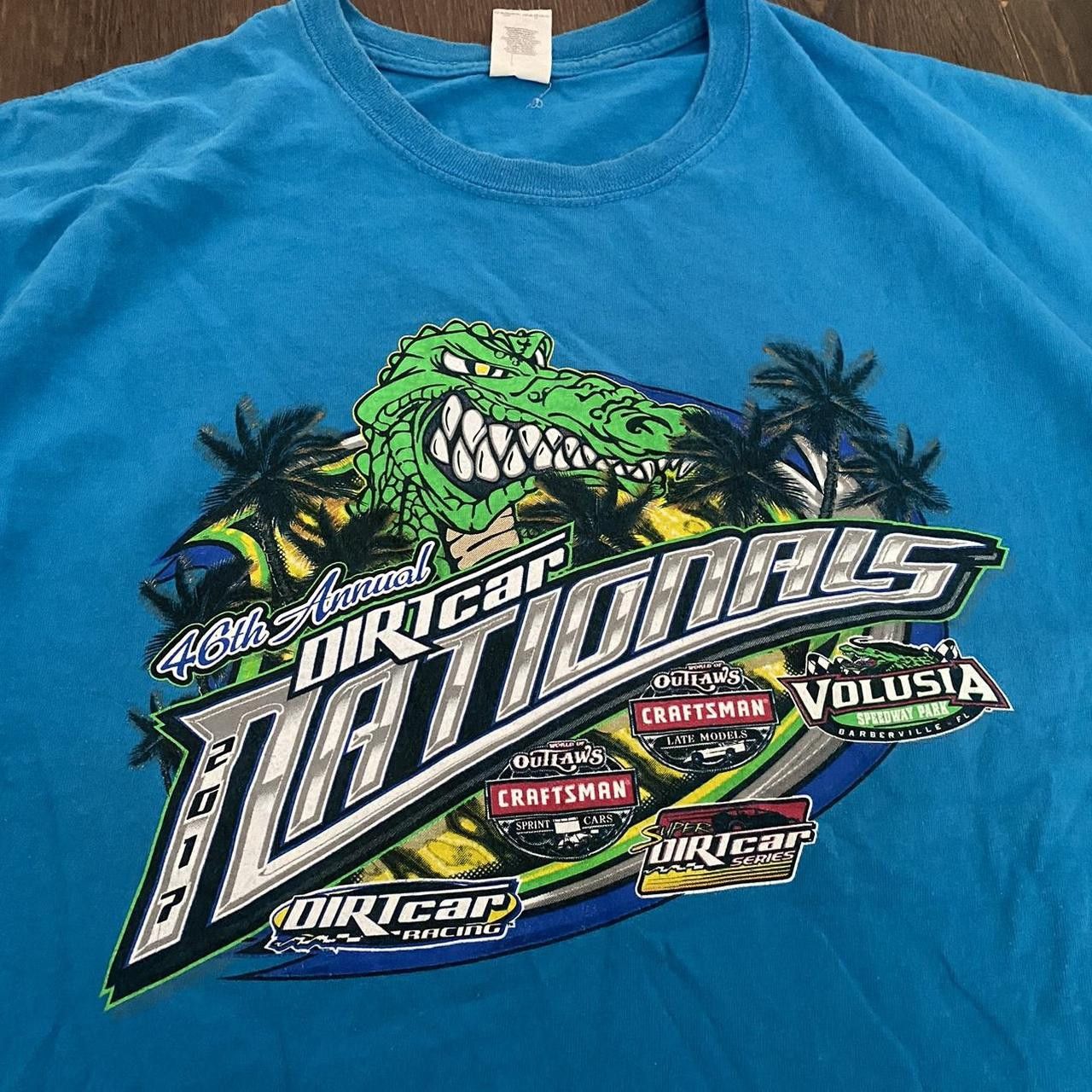 Gildan 46 annual dirt racing tee Size US XL / EU 56 / 4 - 3 Thumbnail