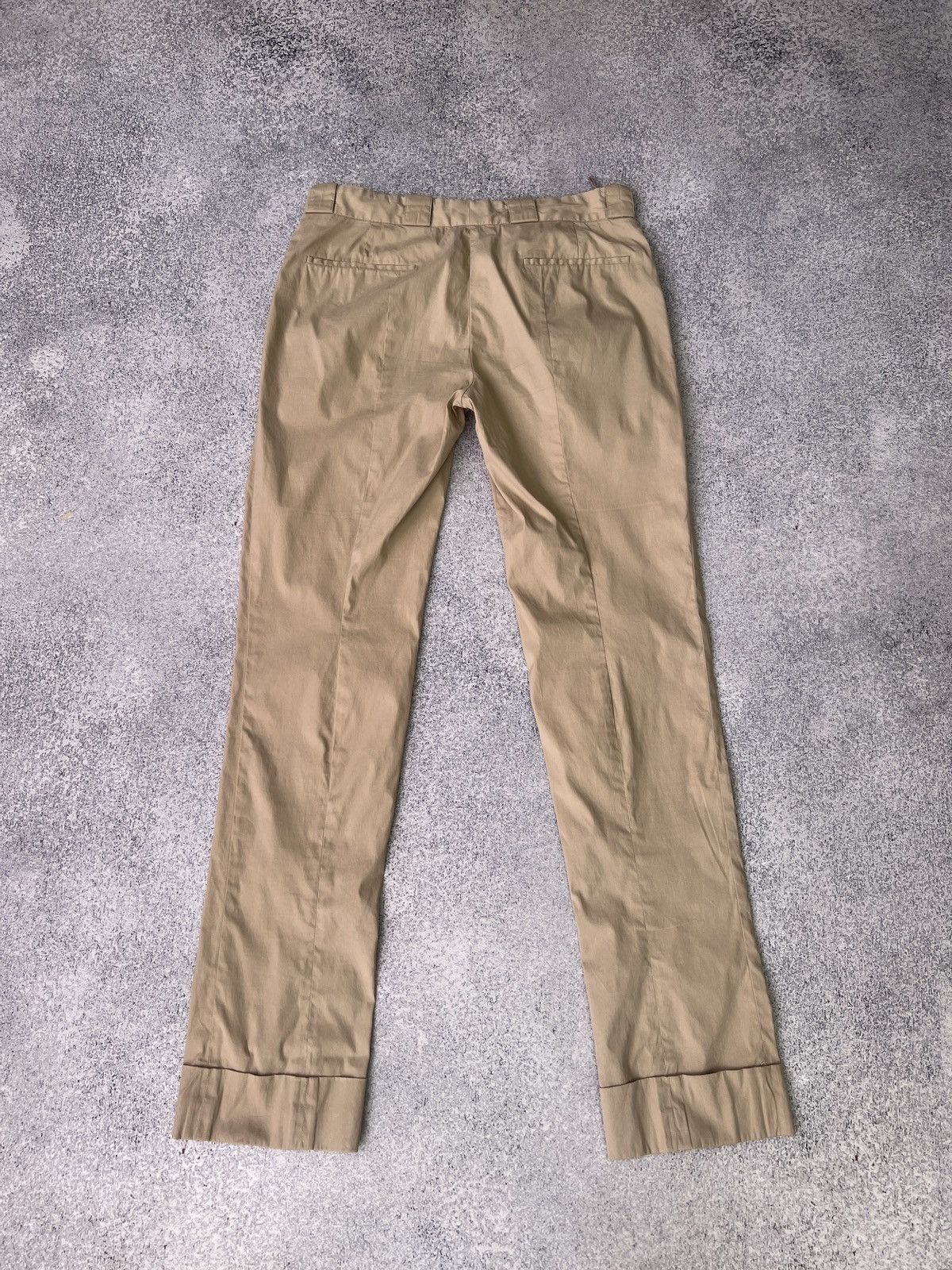 Prada × Vintage Vintage Prada Milano Beige women’s Chino Pants Size 27" / US 4 / IT 40 - 11 Thumbnail