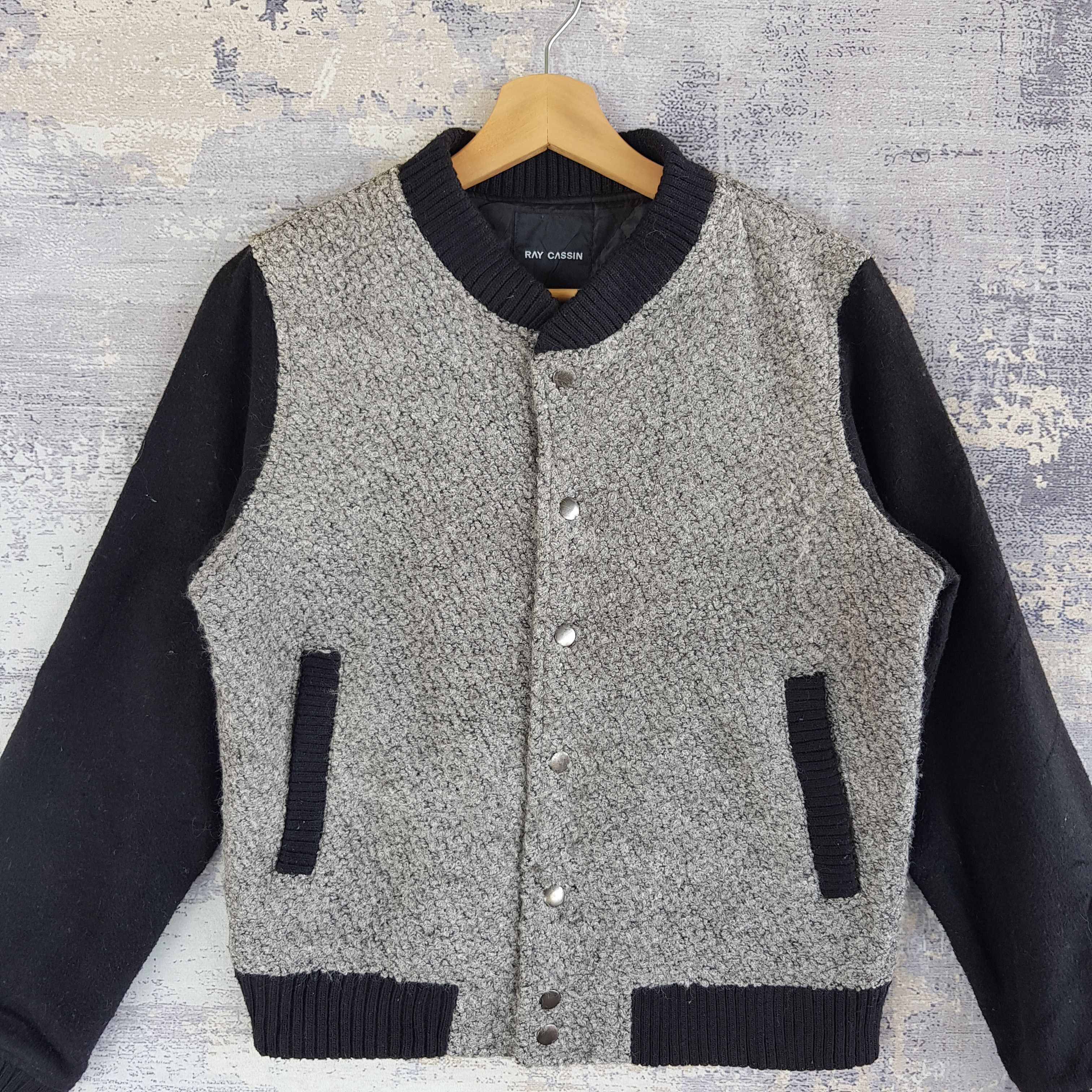 Vintage Ray Cassin Japanese Varsity Jacket Japanese Wool Jacket Size S / US 4 / IT 40 - 3 Thumbnail