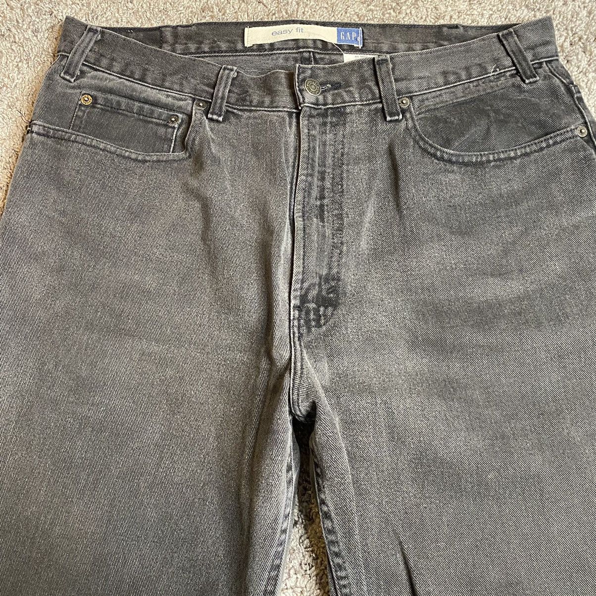 Gap Vintage GAP Denim Jeans 36x30 Easy Fit Black Dark Wash Size US 36 / EU 52 - 6 Thumbnail
