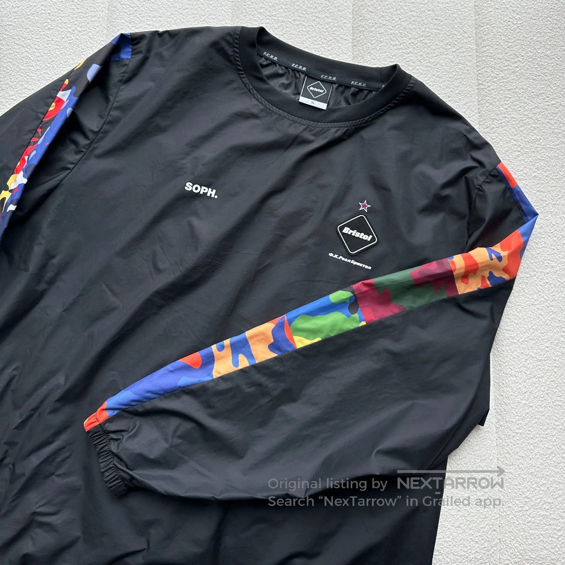 F.C. Real Bristol F.C. Real Bristol Men's Nylon Jacket. Size US XL / EU 56 / 4 - 3 Thumbnail
