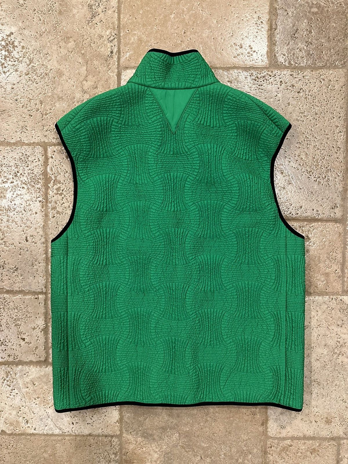 Bottega Veneta Bottega Veneta Green Inrecciato Padded Shell Gilet Vest Size US S / EU 44-46 / 1 - 2 Thumbnail