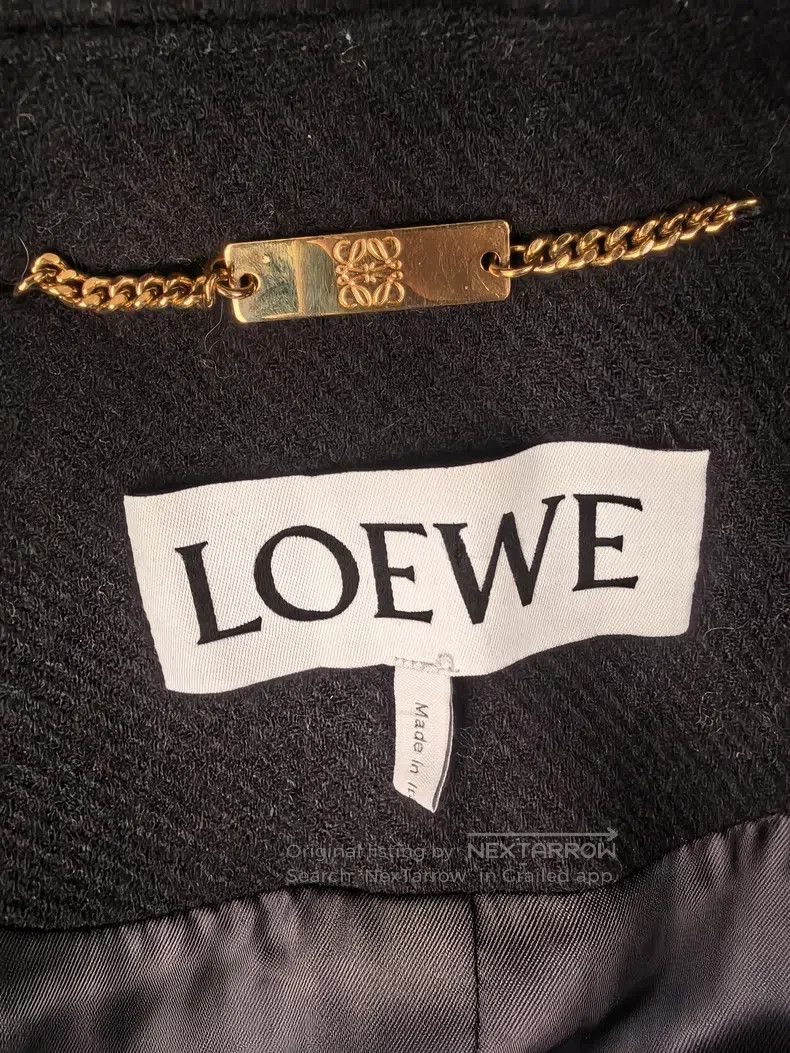 Loewe Loewe Old money style pure wool coat Size XS / US 0-2 / IT 36-38 - 3 Thumbnail