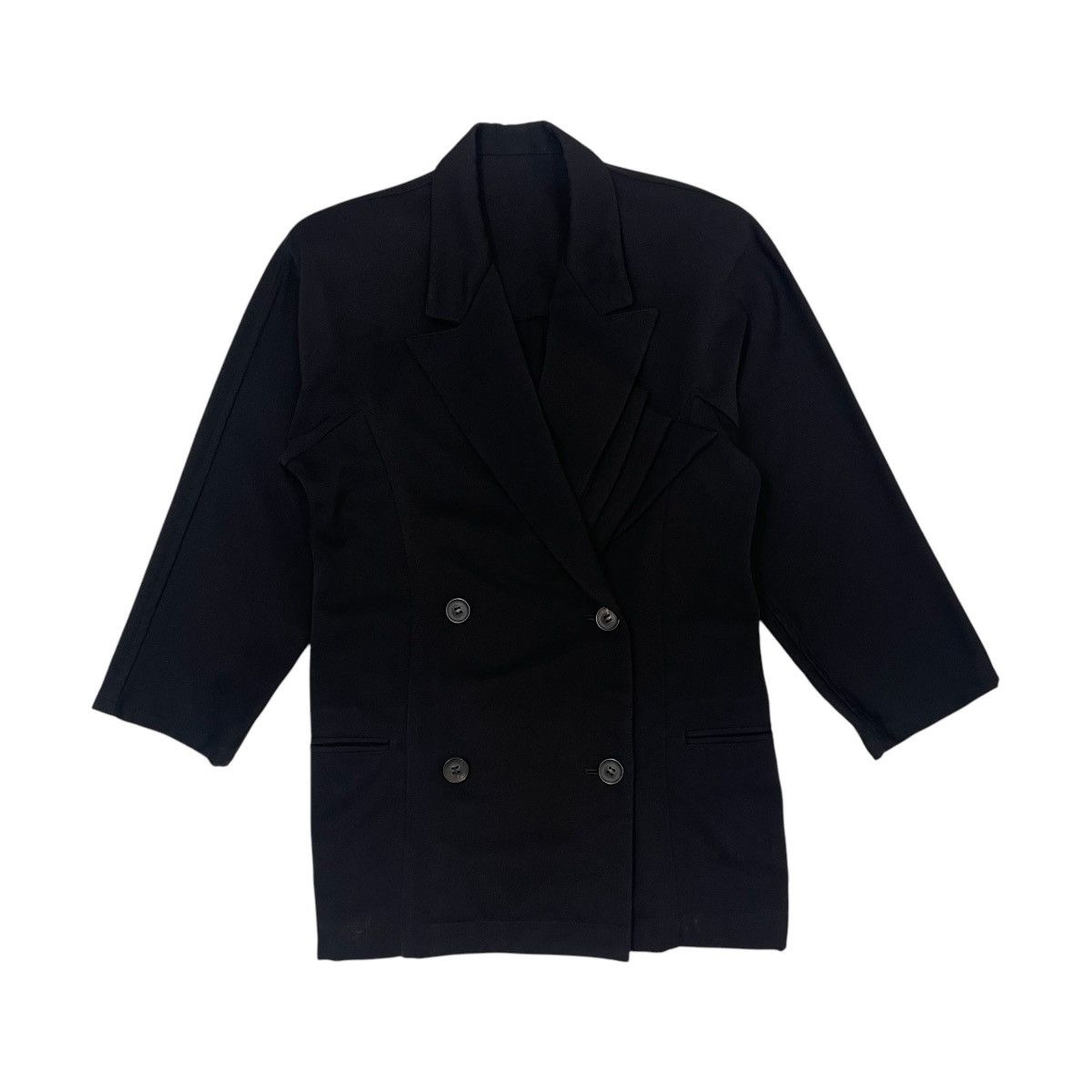 Yohji Yamamoto 🔥Y’s Yohji Yamamoto Wool Double Breasted Jacket Size L / US 10 / IT 46 - 2 Thumbnail
