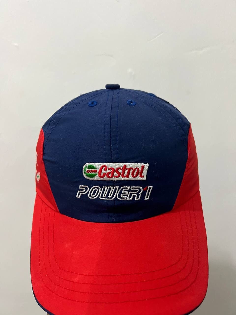 Japanese Brand Castrol Bike Point Nylon Racing Hat Cap Size ONE SIZE - 1 Thumbnail