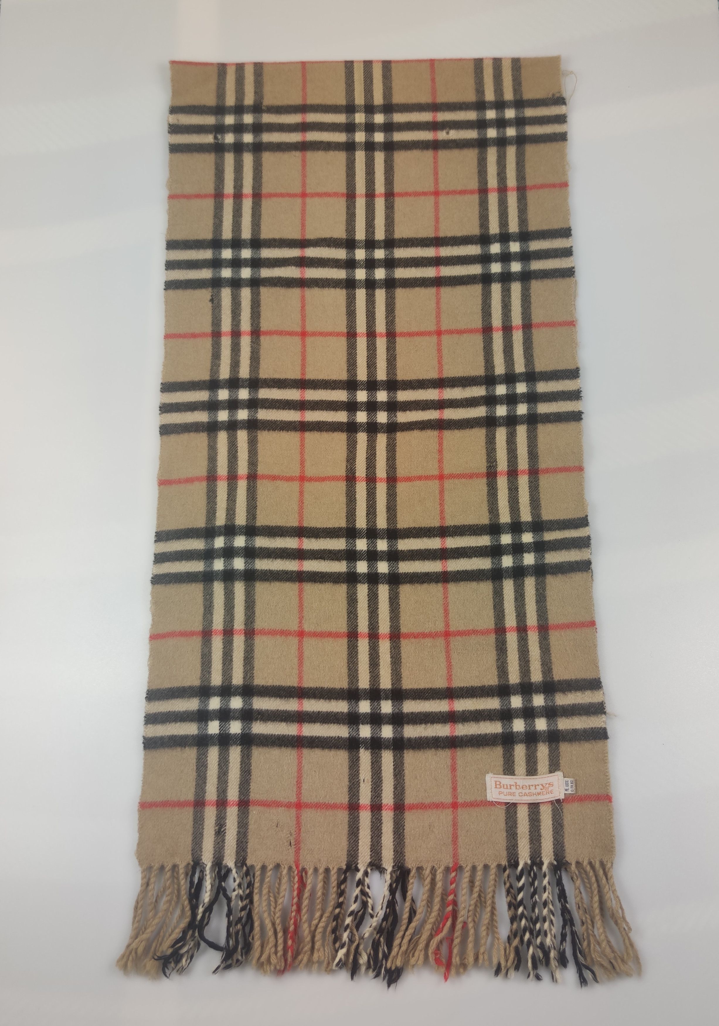 Burberry Burberry Nova Check Scarf/Muffler/Cashmere S434 Size ONE SIZE - 1 Thumbnail