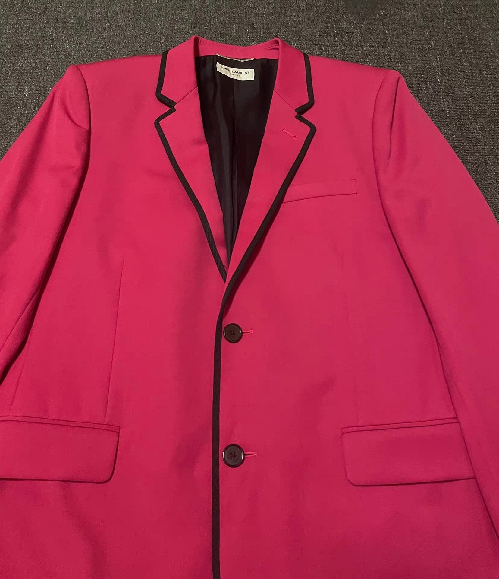 Saint Laurent Paris Saint Laurent SLP Pink Blazer / Jacket Q4 Size 48R - 2 Thumbnail