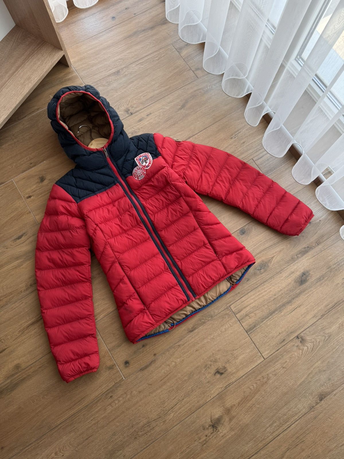 Napapijri × Vintage Napapijiri Articage Mountain W' Outdoor MicroPuffer Jacket Size S / US 4 / IT 40 - 3 Thumbnail