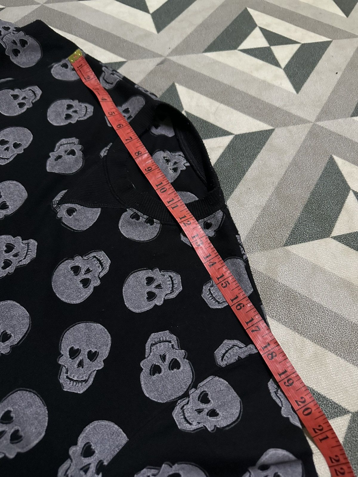 Japanese Brand st scott skull fullprinted sweatshirt Size US L / EU 52-54 / 3 - 8 Thumbnail