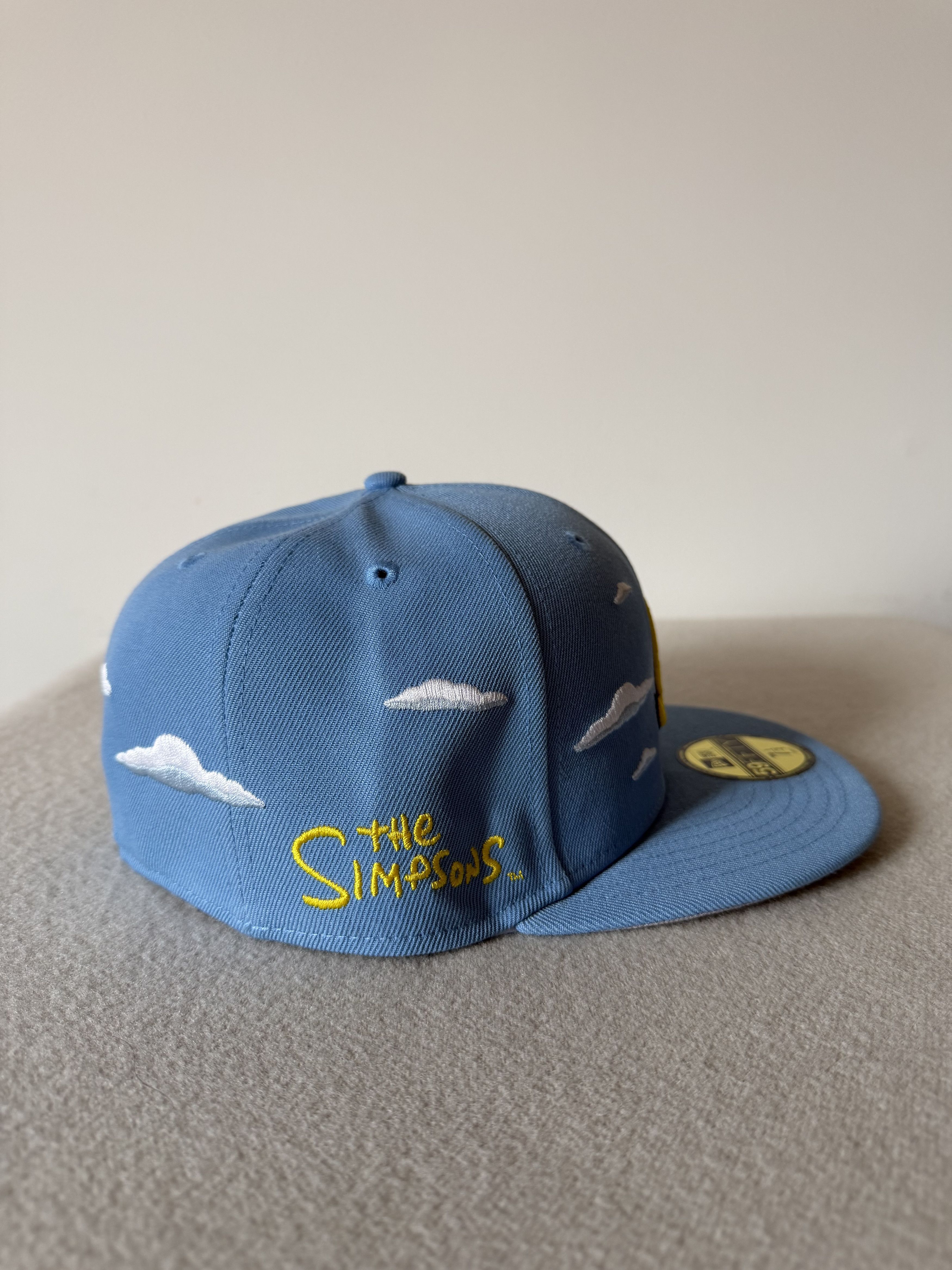 New Era 7 1/2 New Era Atlanta Braves The Simpsons 59FIFTY Clouds Size ONE SIZE - 4 Thumbnail