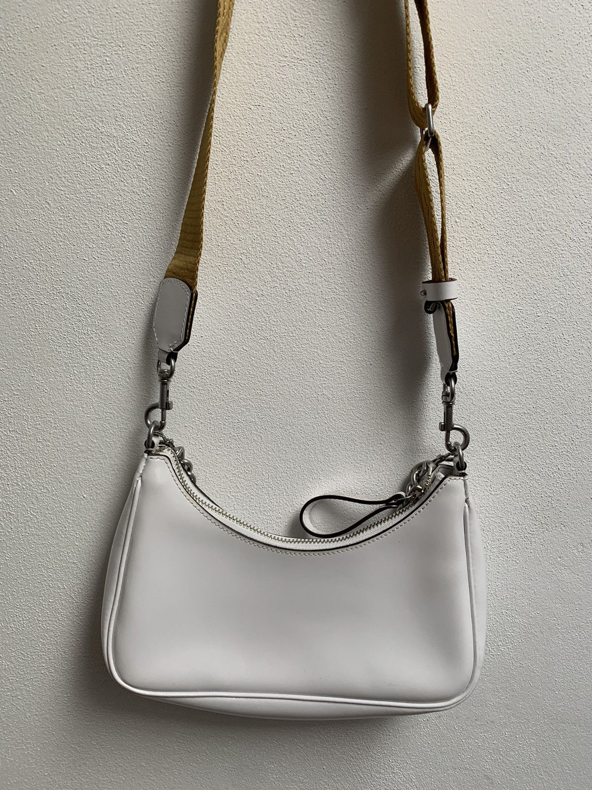 Tory Burch Tory Burch Mercer Spazzolato Leather Shoulder Bag Size ONE SIZE - 5 Thumbnail