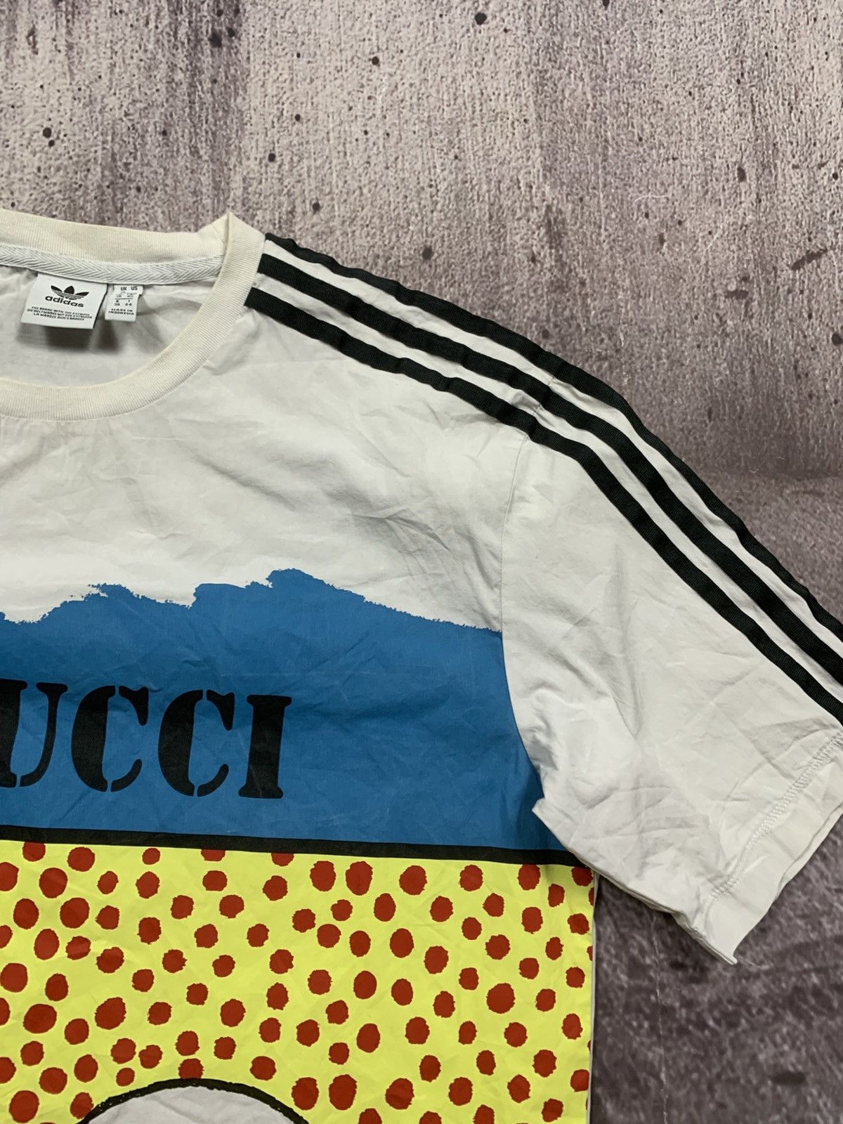 Adidas Adidas Fiorucci Tee Vintage Kiss Logo Avantgarde Style Y2k Size US M / EU 48-50 / 2 - 7 Thumbnail