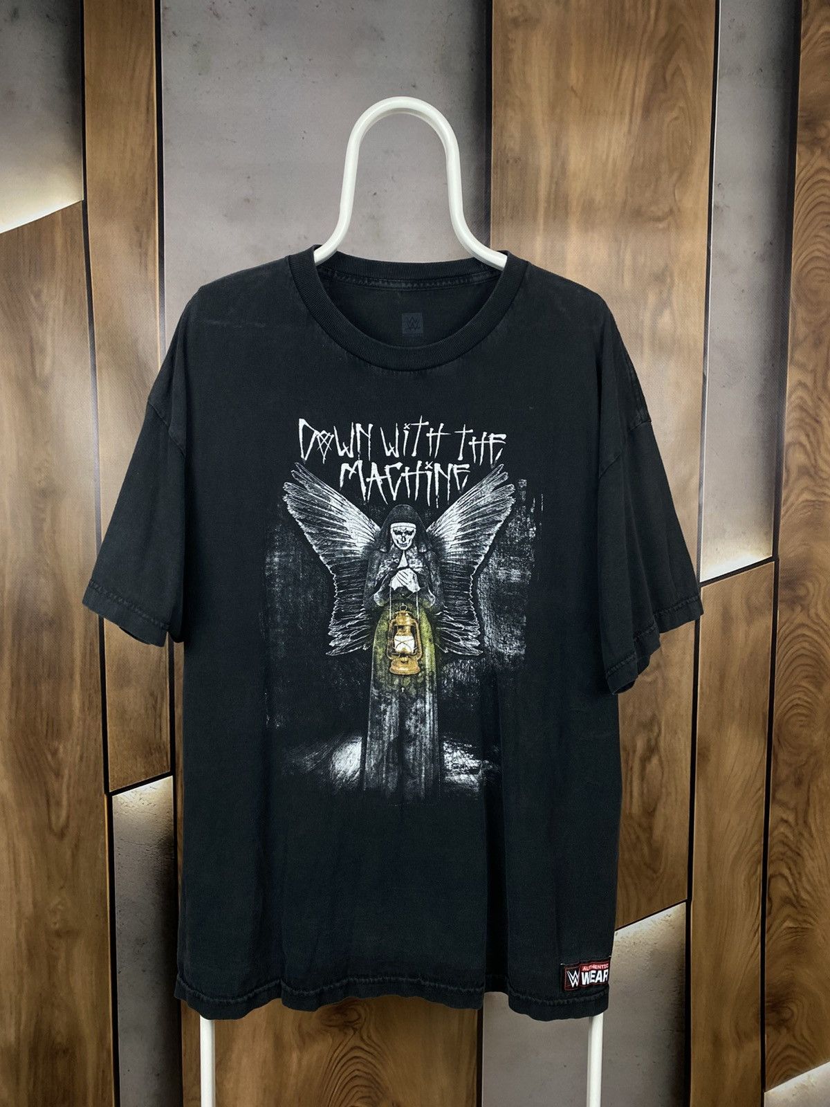 WWE 🕊️Vintage T-Shirt WWE The Wyatt Family Down with the Machine🕊️ Size US XXL / EU 58 / 5 - 1 Thumbnail