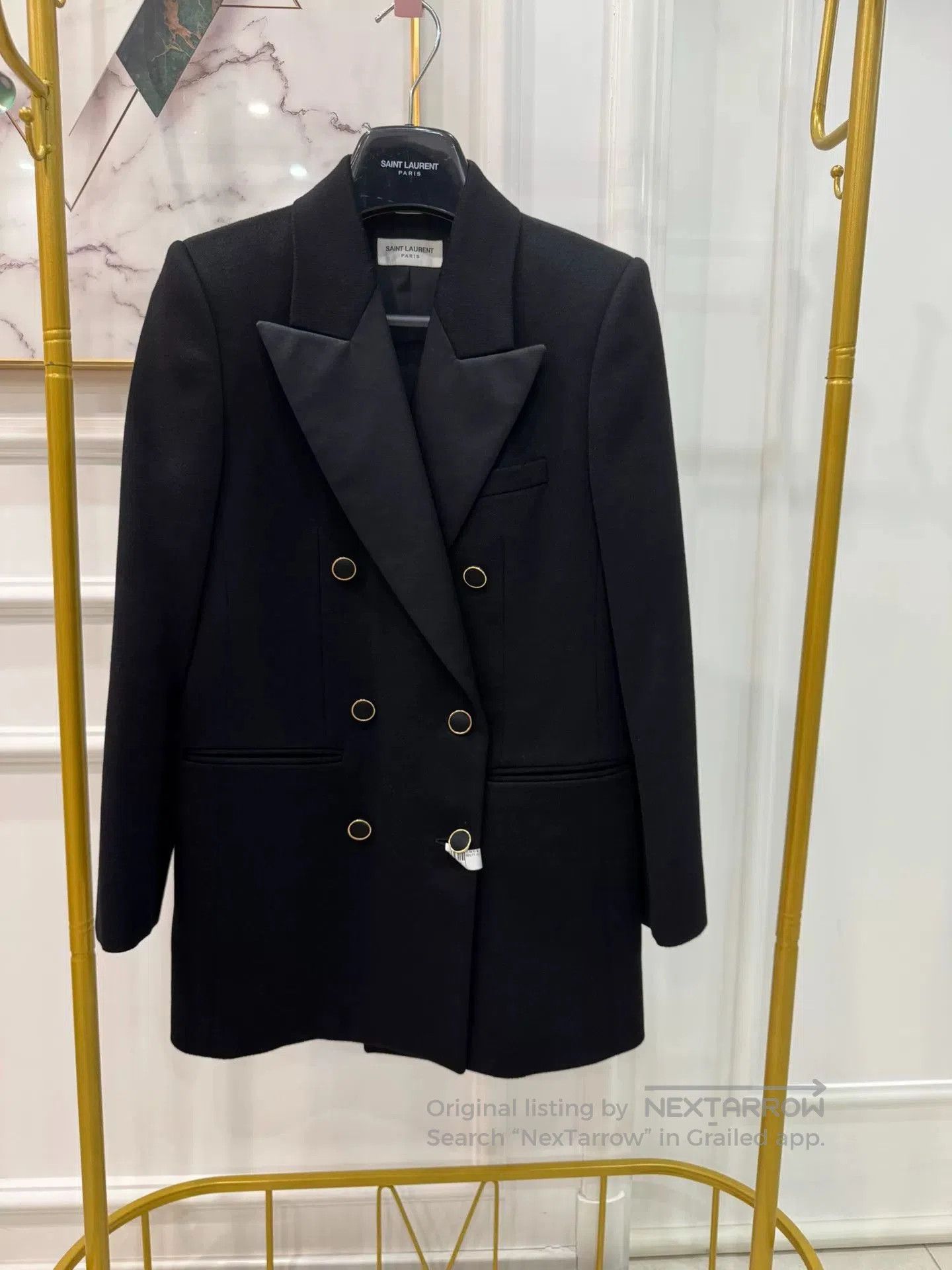 Saint Laurent Paris SAINT LAURENT Double. Size XS / US 0-2 / IT 36-38 - 3 Thumbnail