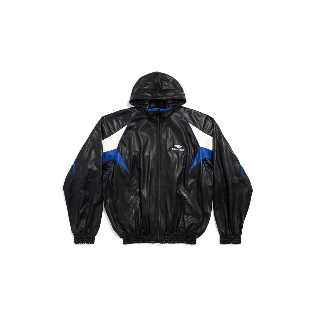 Balenciaga o1bcso1str1025 3B Sports Icon Tracksuit Jacket in Black Size US L / EU 52-54 / 3 - 1 Thumbnail