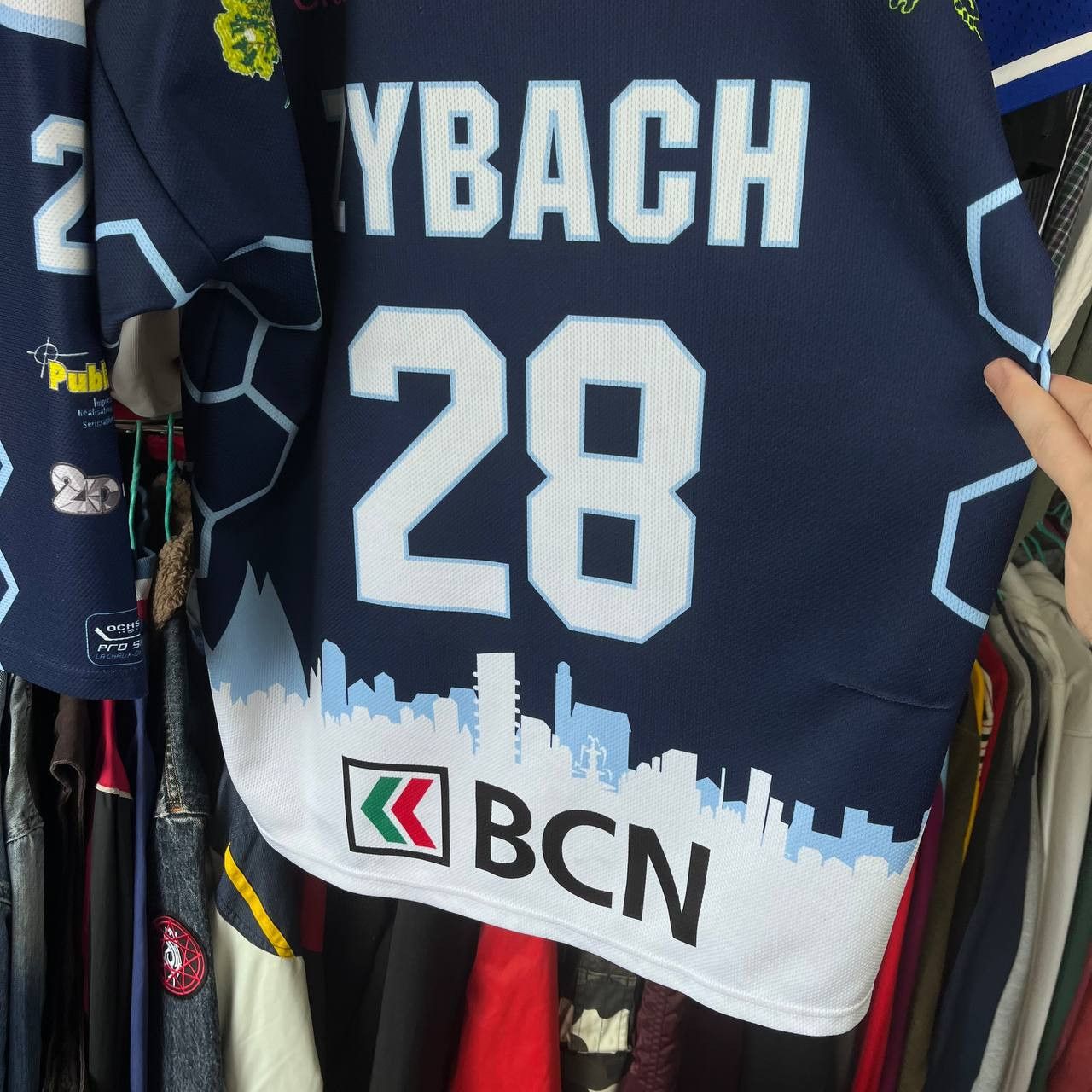 Other SHC La Chaux-de-Fonds Hockey Jersey #28 Zybach Size US M / EU 48-50 / 2 - 15 Thumbnail