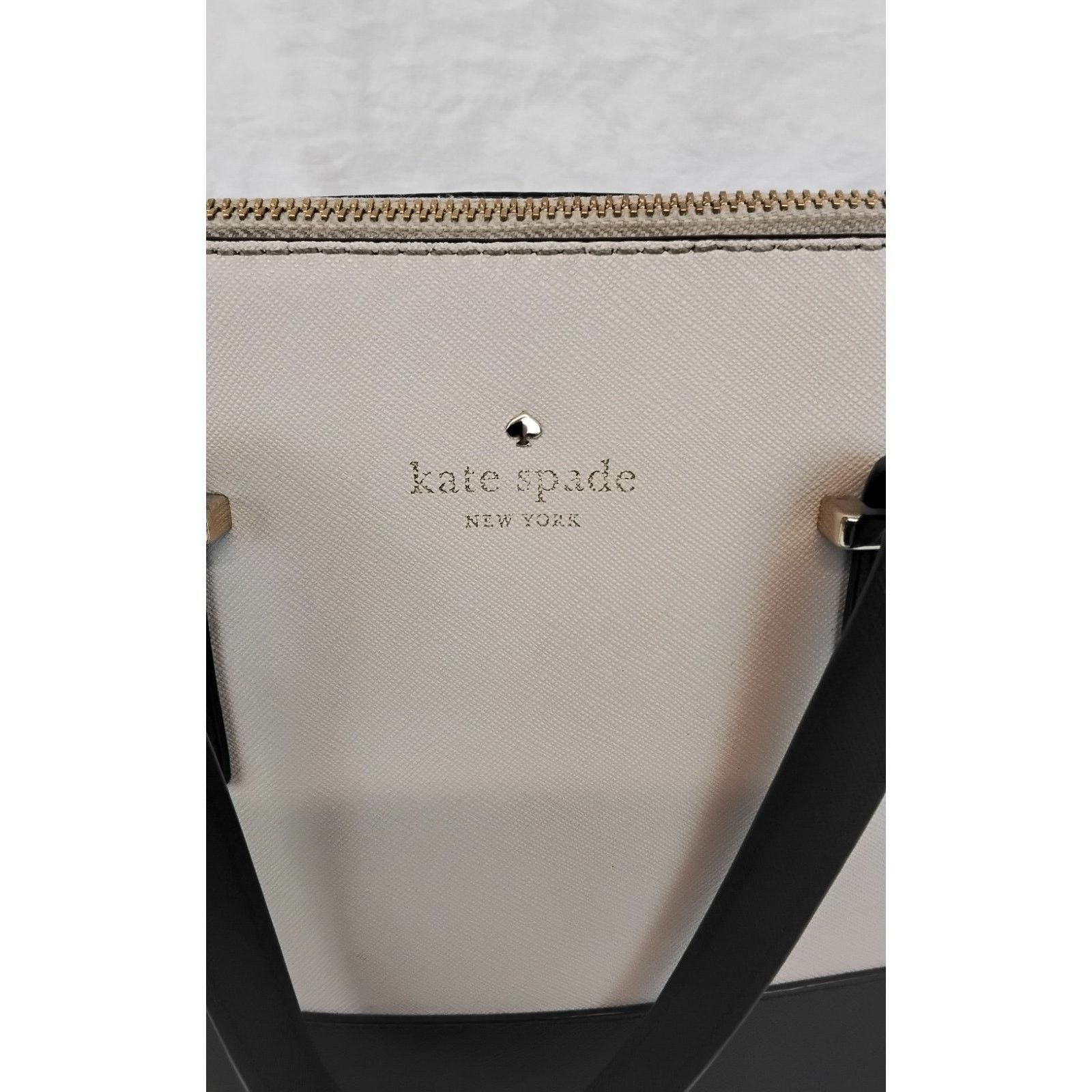 Kate Spade Kate Spade Convertible Satchel Handbag Purse Black/White Size ONE SIZE - 6 Thumbnail
