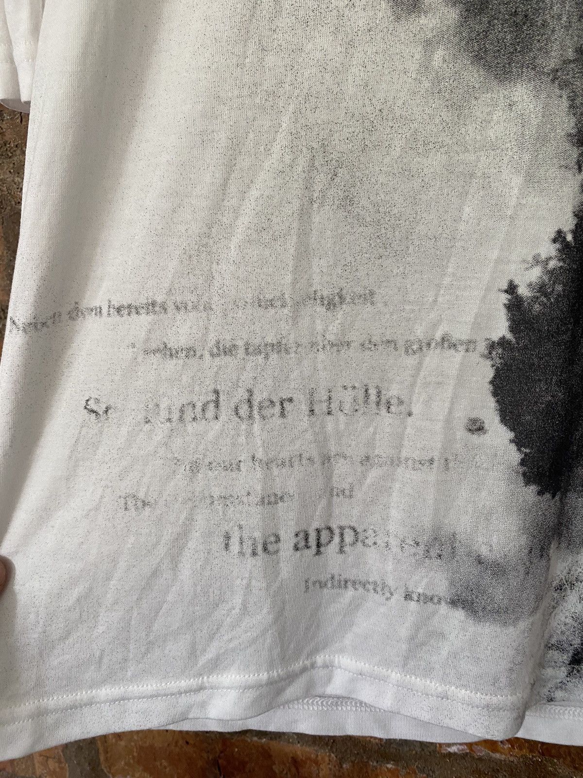 Schlussel 2000s Poem and abstract shirt Size US M / EU 48-50 / 2 - 5 Thumbnail