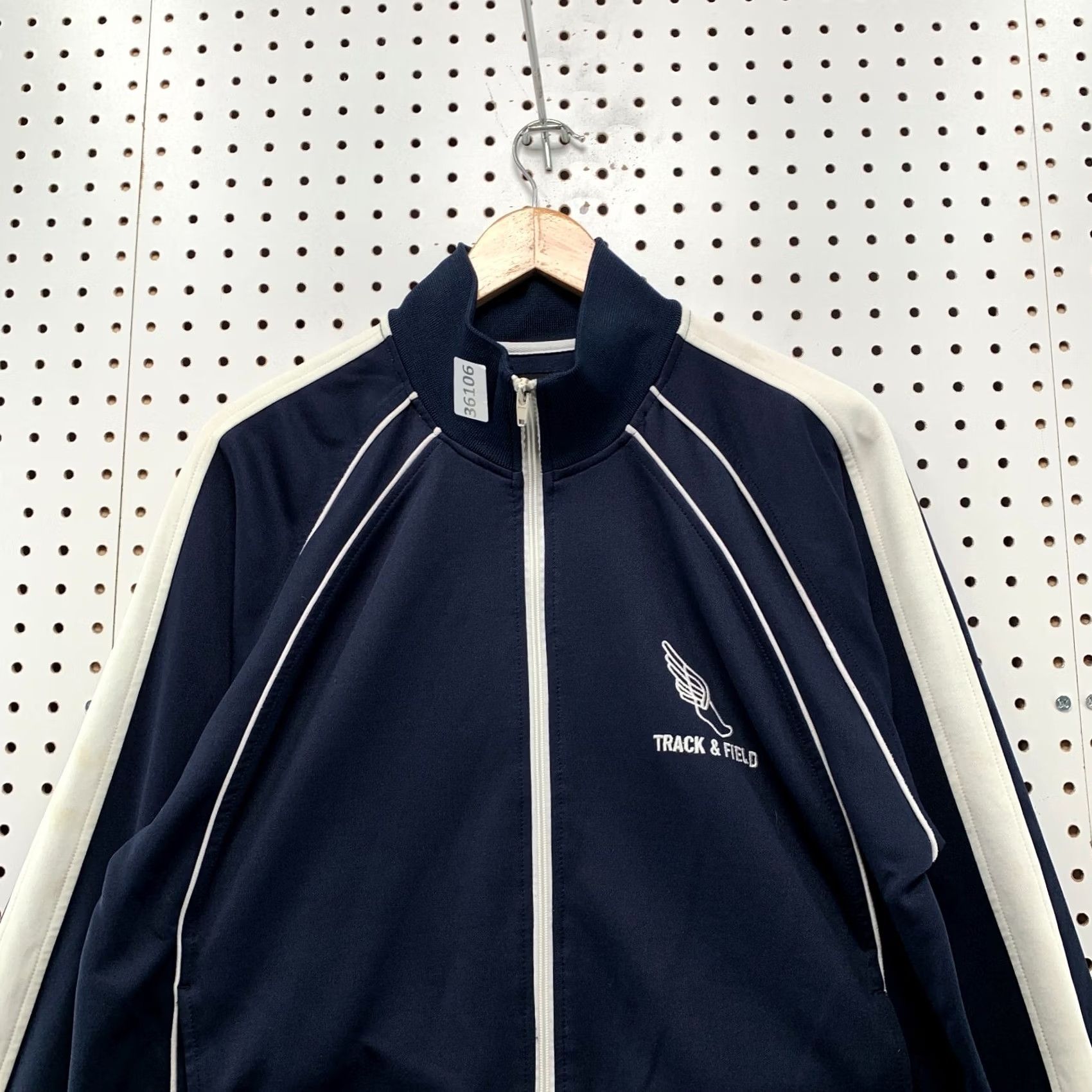 Vintage VINTAGE No Boundaries Track Jacket Men Large Blue P Wing Embroider Size US L / EU 52-54 / 3 - 7 Thumbnail