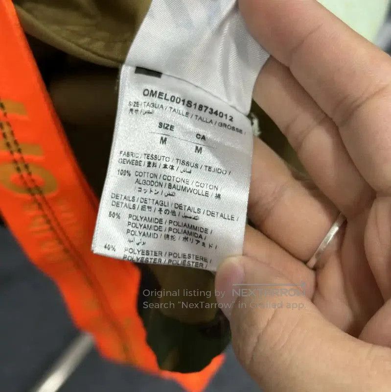 Off-White Off-White Camo Utility Jacket for Men . Size US M / EU 48-50 / 2 - 8 Thumbnail