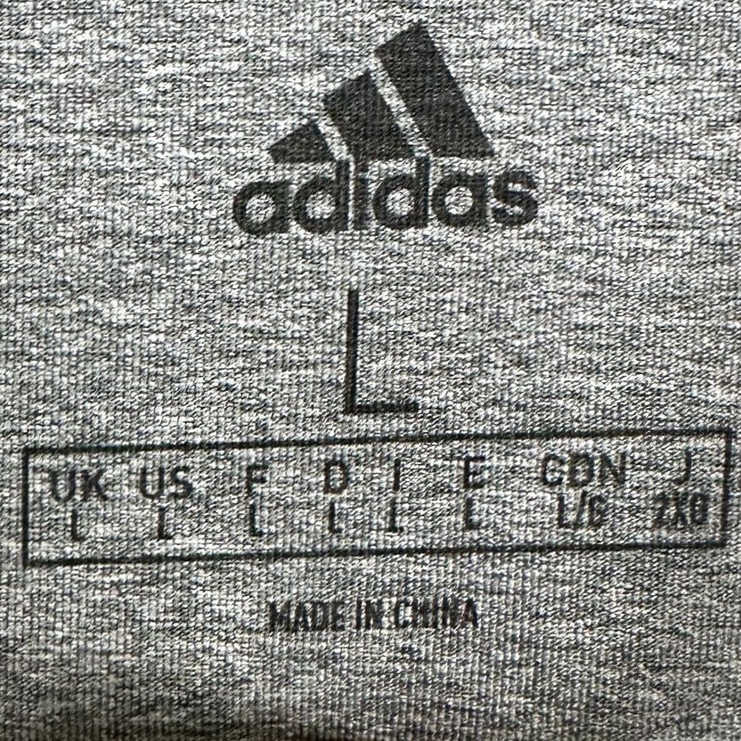 Adidas Adidas Golf Polo Shirt Mens Large Blue Grey Colorblock Athletic Stretch Rugby Shirt Size US L / EU 52-54 / 3 - 4 Thumbnail