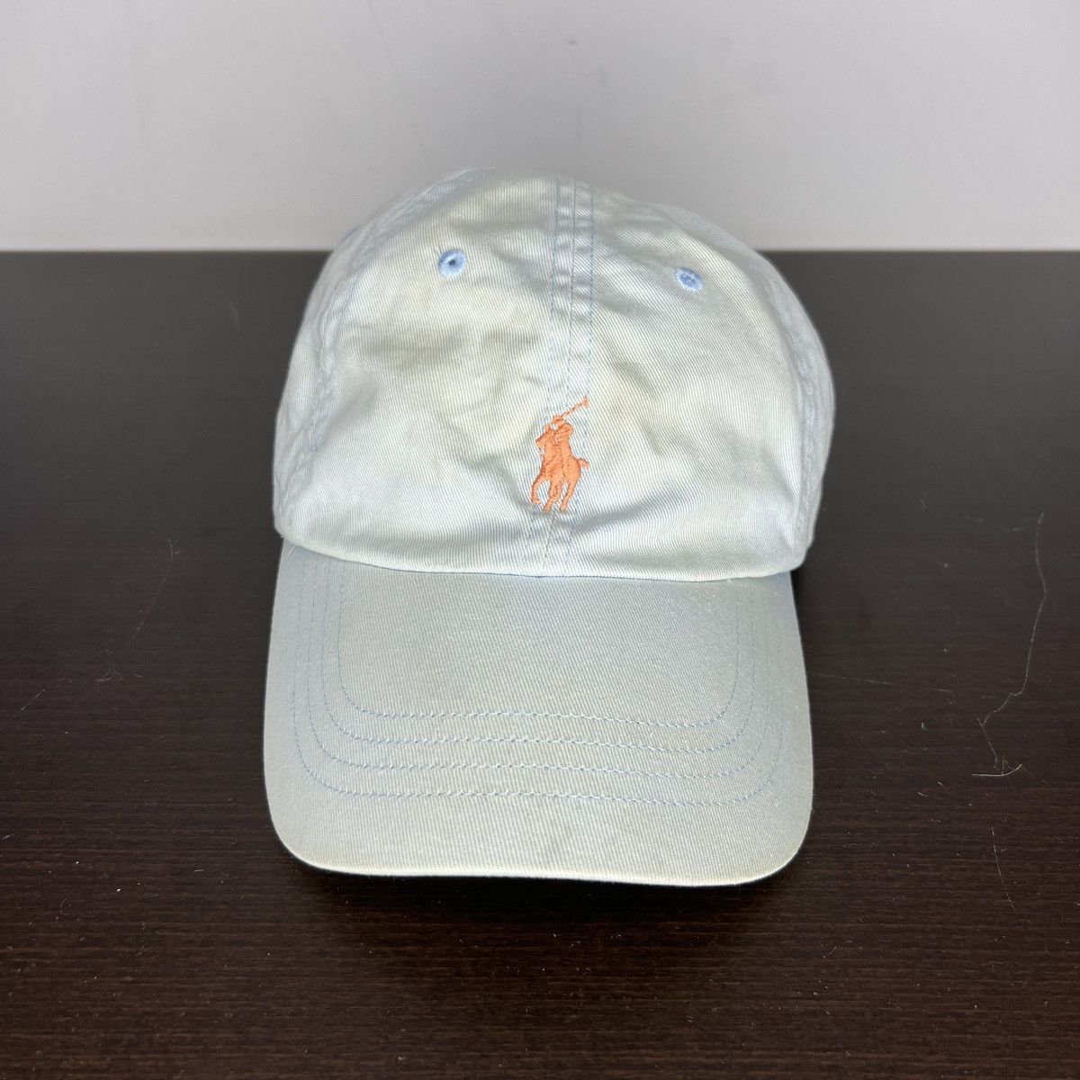 Polo Ralph Lauren × Ralph Lauren × Vintage Polo Ralph Lauren Cap Hat Pony Logo Baby Blue Size ONE SIZE - 1 Thumbnail
