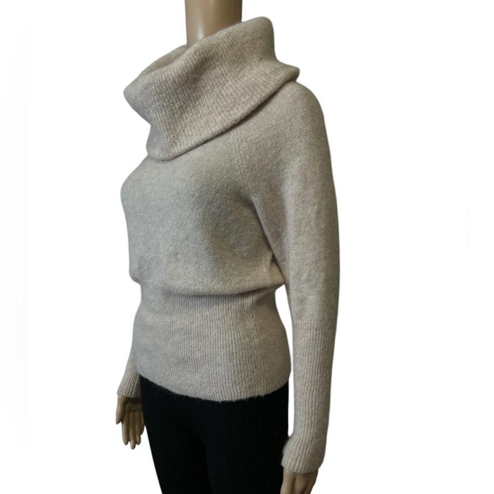 Esprit ESPRIT Women's Off-the-Shoulder Knit Sweater - Beige Size M / US 6-8 / IT 42-44 - 3 Thumbnail