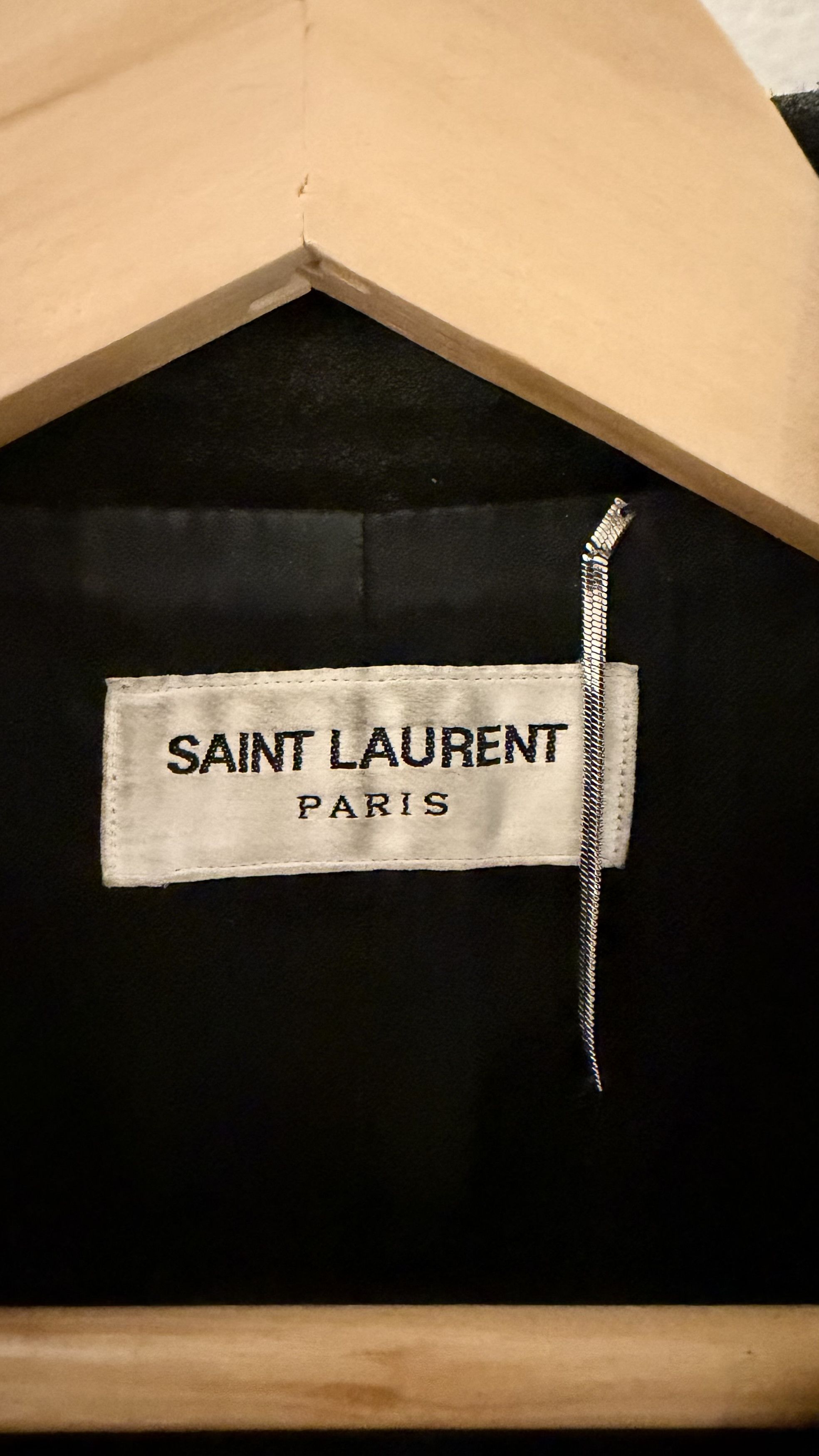 Saint Laurent Paris Hedi Era Suede Biker Jacket Size US S / EU 44-46 / 1 - 2 Thumbnail