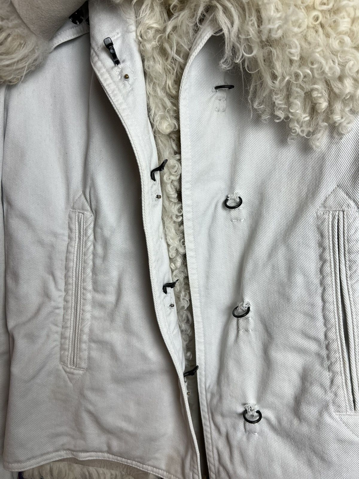 Gucci × Tom Ford × Vintage Vintage y2k Gucci by Tom Ford shearling coat jacket S archive Size S / US 4 / IT 40 - 9 Thumbnail